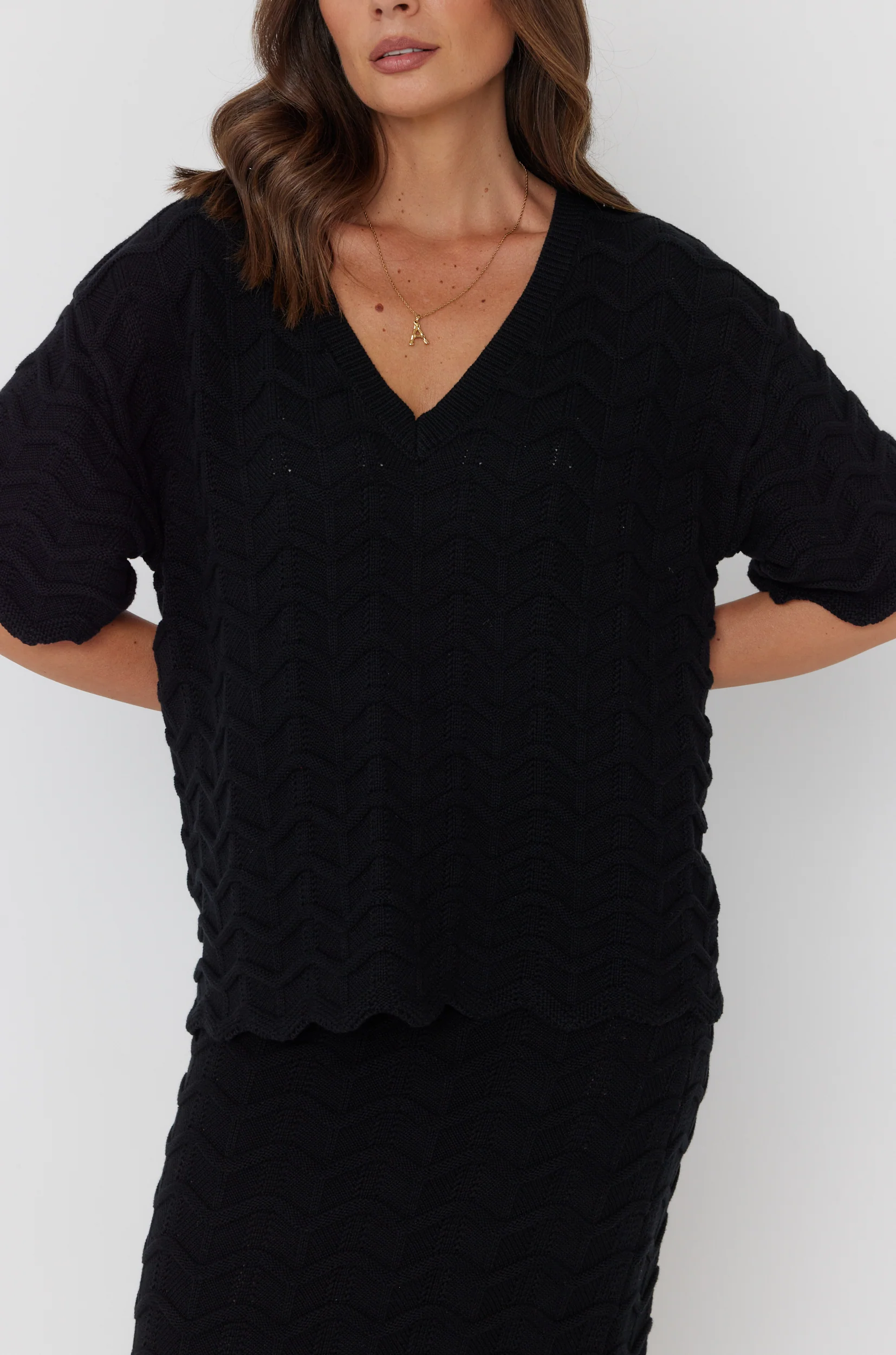 AGAPE Top Black - Image 8