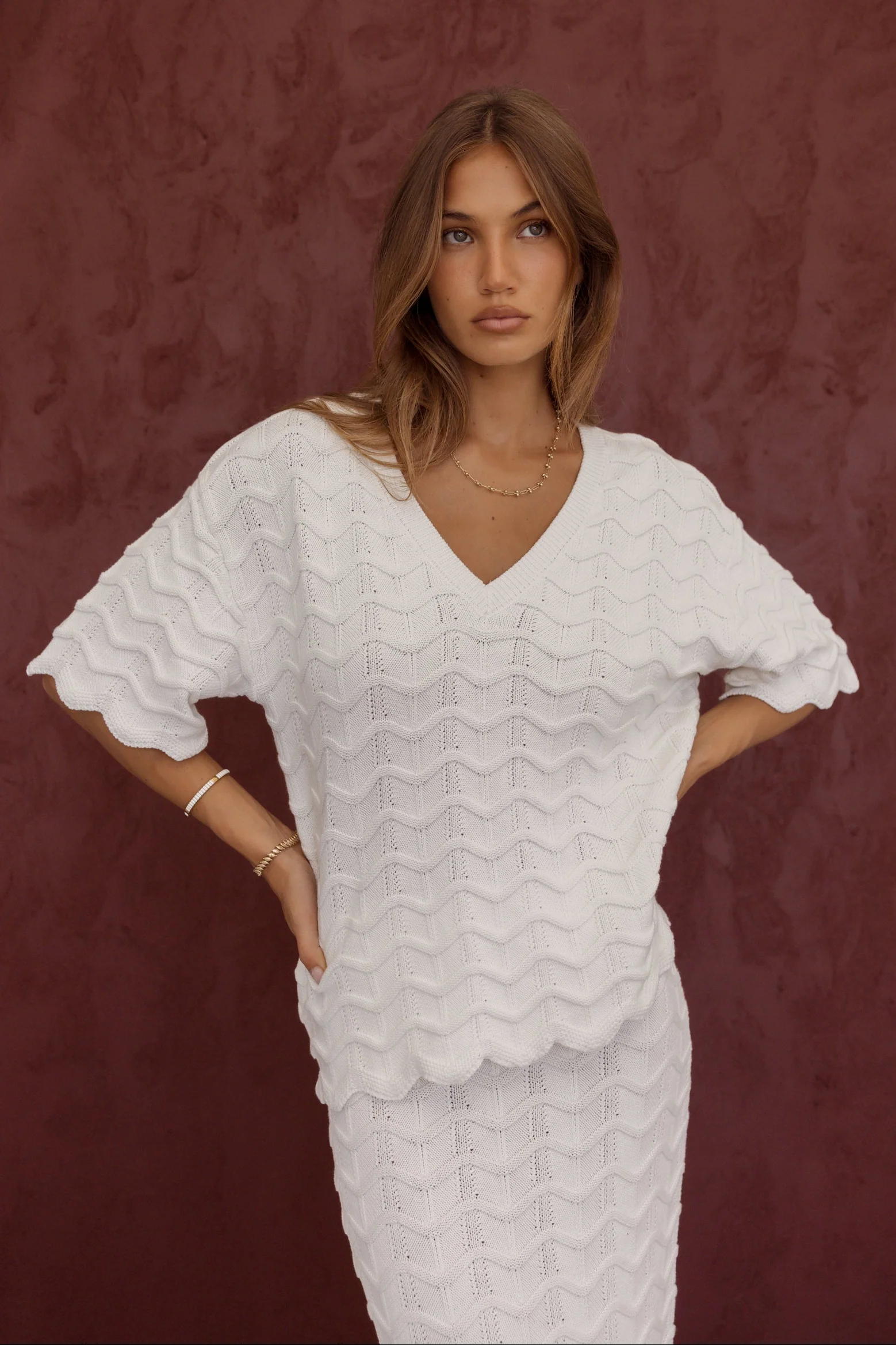 AGAPE Top White - Image 2