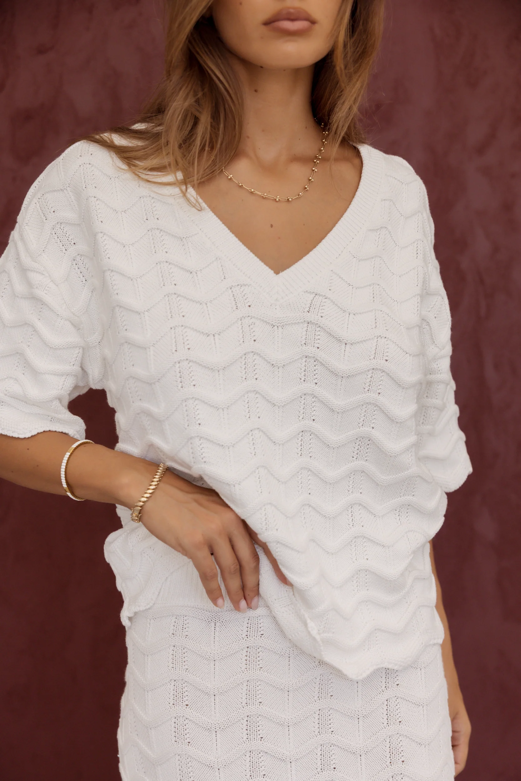 AGAPE Top White - Image 3