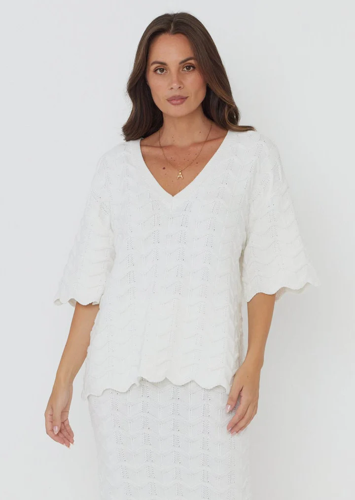 AGAPE Top White - Image 6
