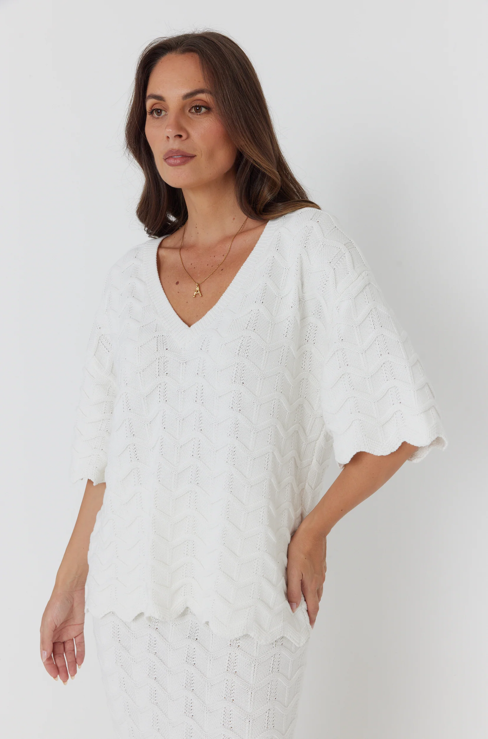 AGAPE Top White - Image 9