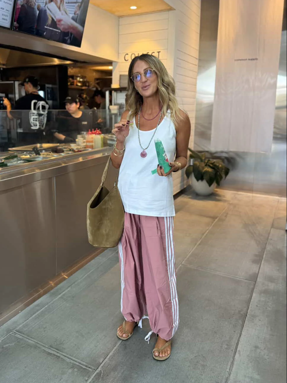 ALADIN Pants Dusty Pink - Image 5