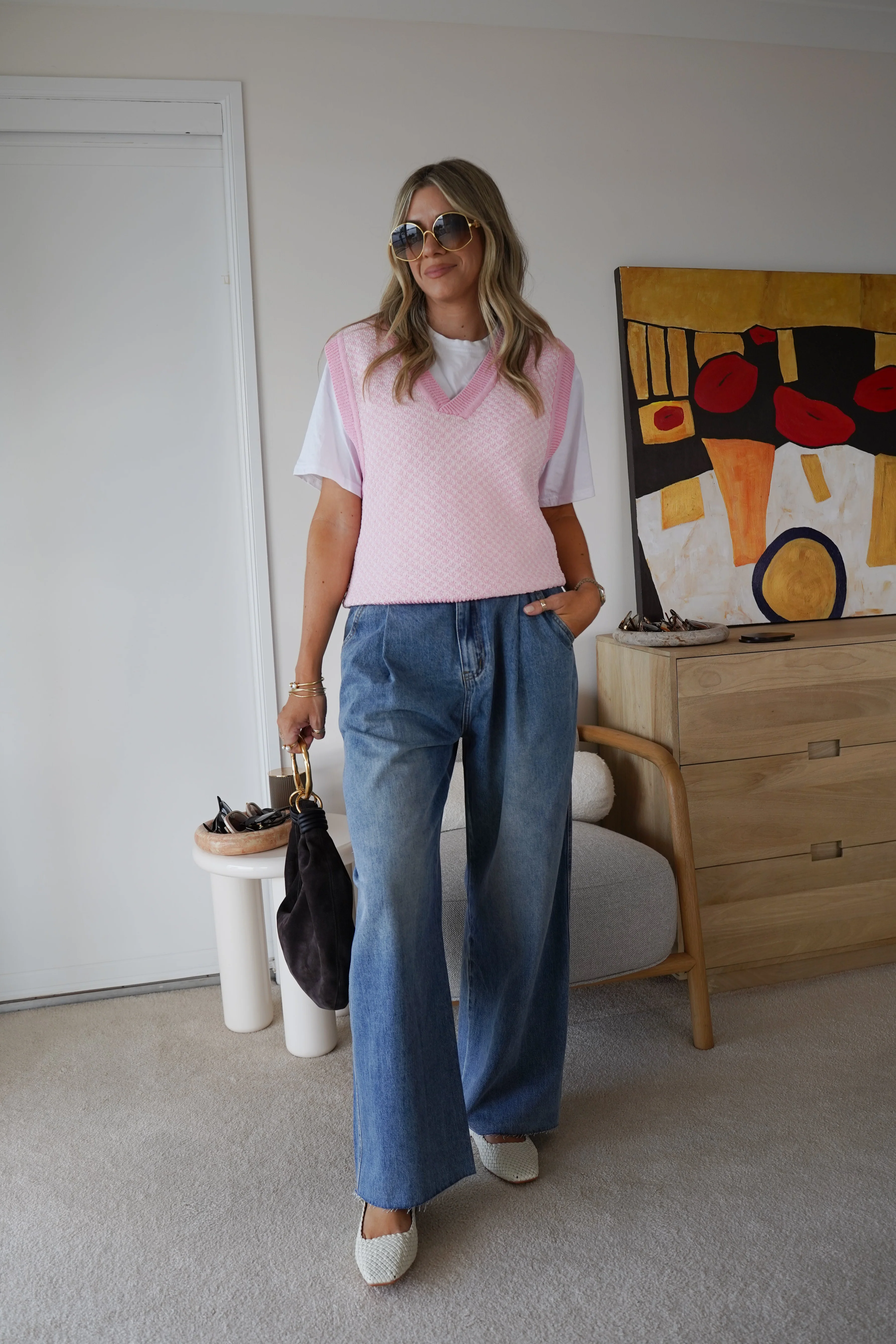 ALESSIA Jeans Mid Blue Denim - Image 4