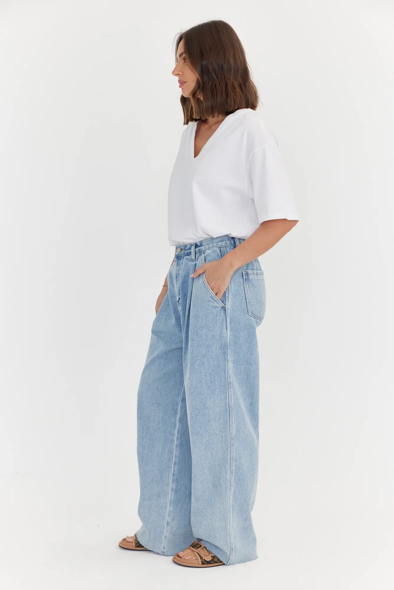 ALESSIA Jeans Light Blue Denim - Image 10