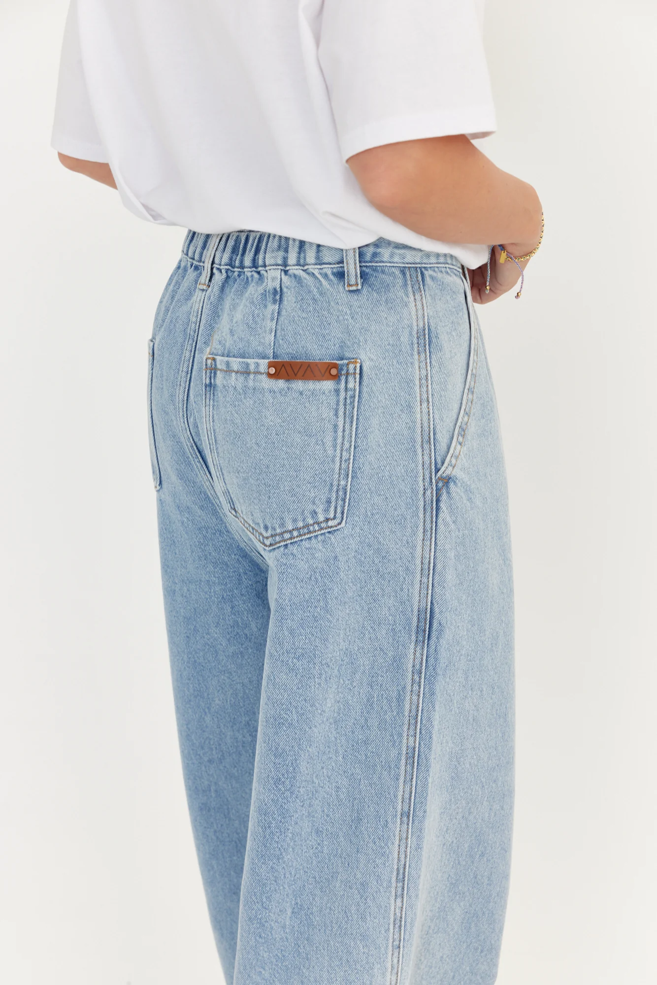 ALESSIA Jeans Light Blue Denim - Image 6