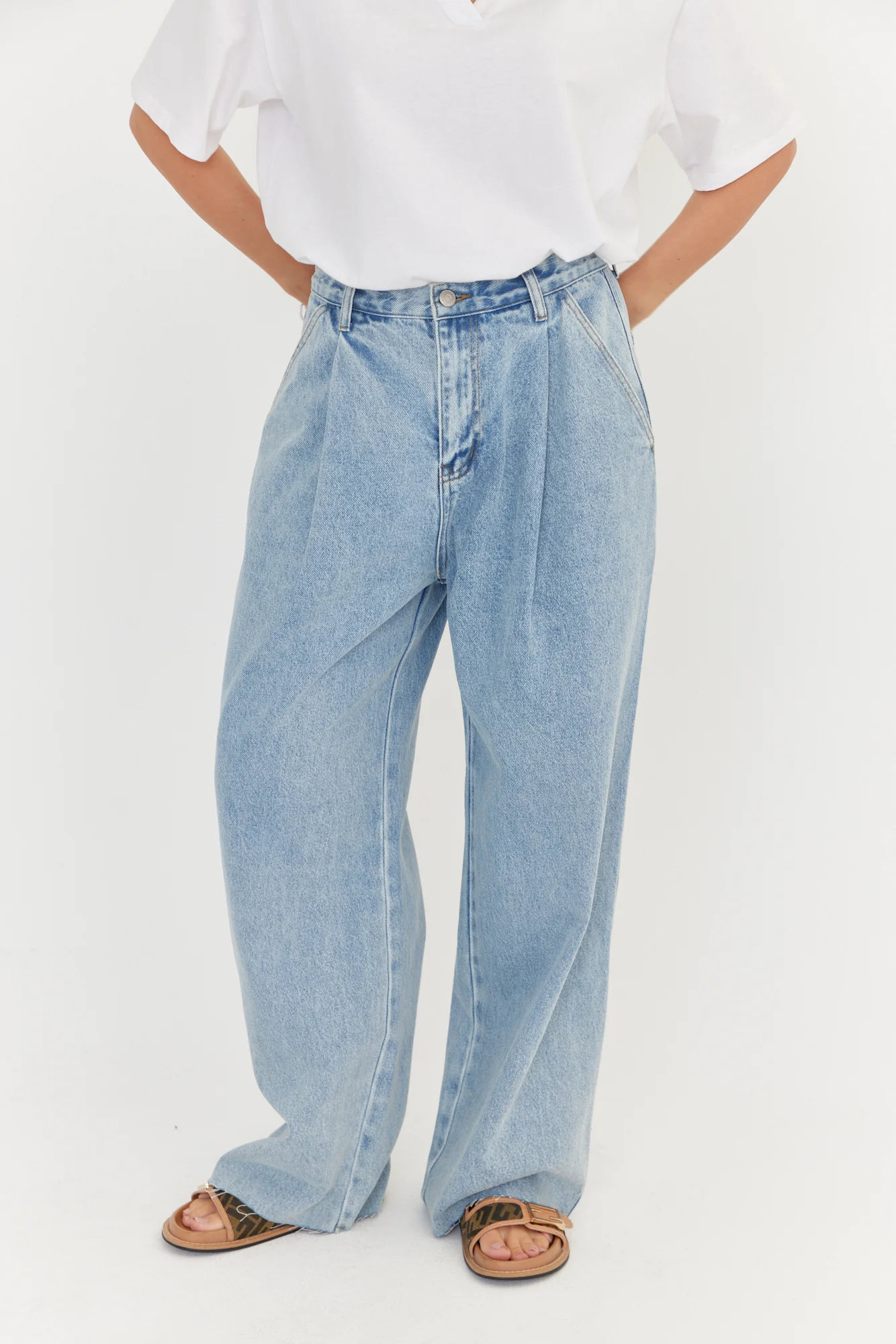 ALESSIA Jeans Light Blue Denim - Image 7