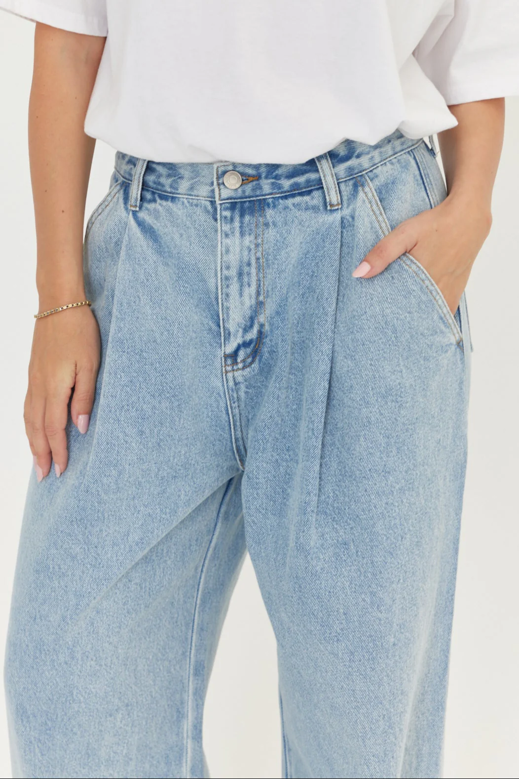 ALESSIA Jeans Light Blue Denim - Image 9