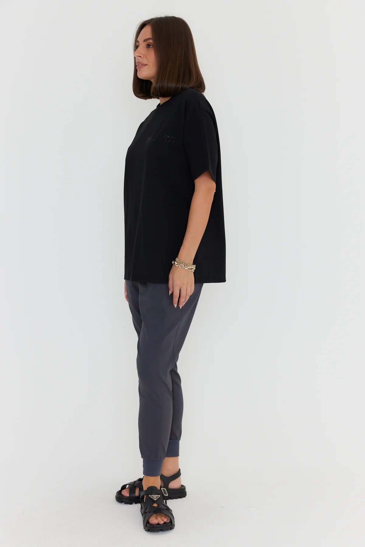 ATHEA T-Shirt Black - Image 8