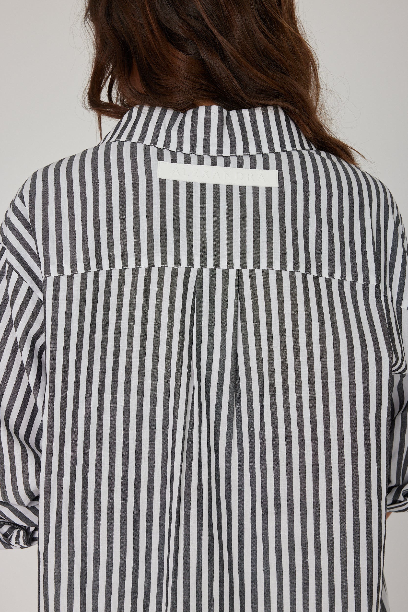 AUSTIN Shirt Black Stripe - Image 10