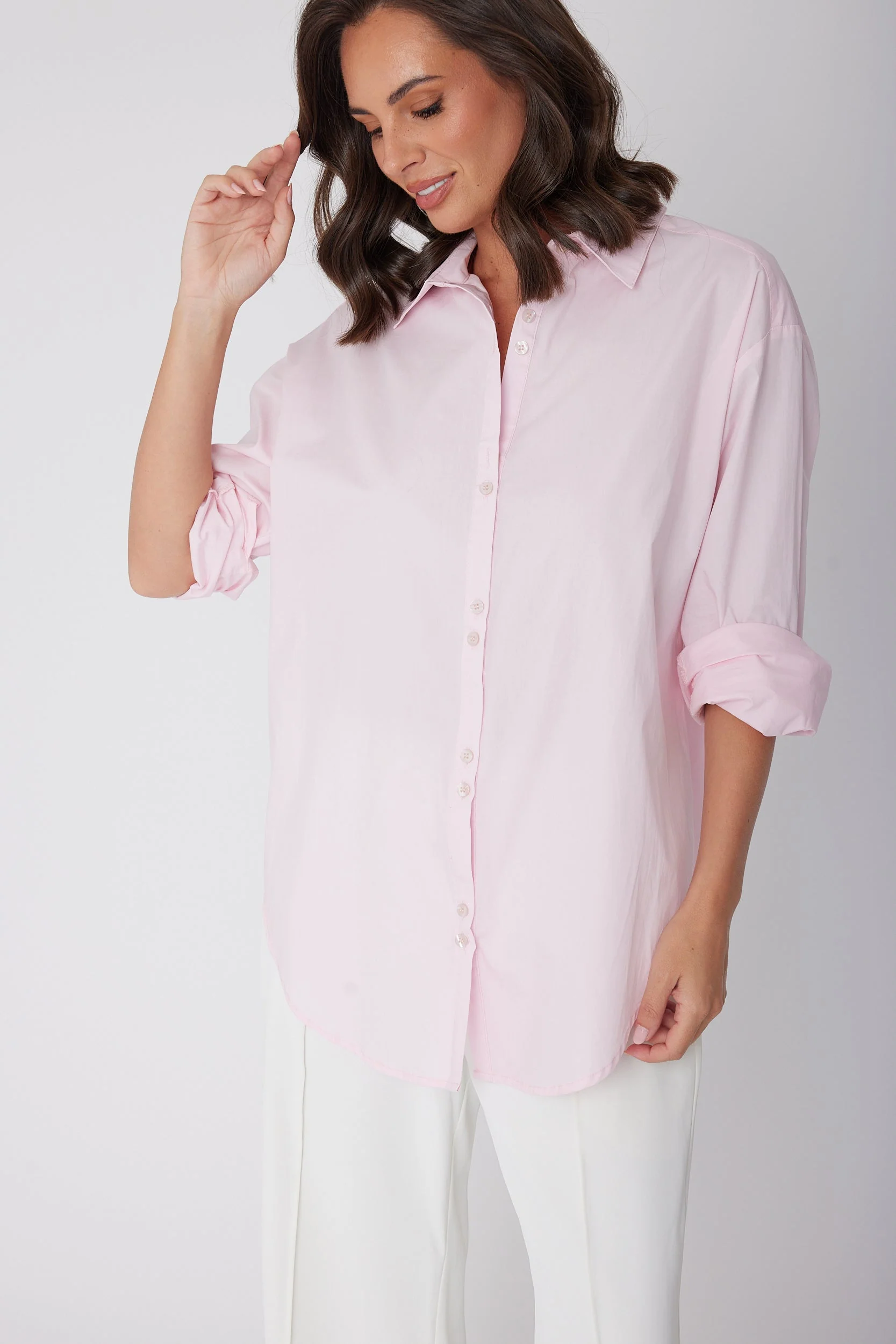 AUSTIN Shirt Pink - Image 4