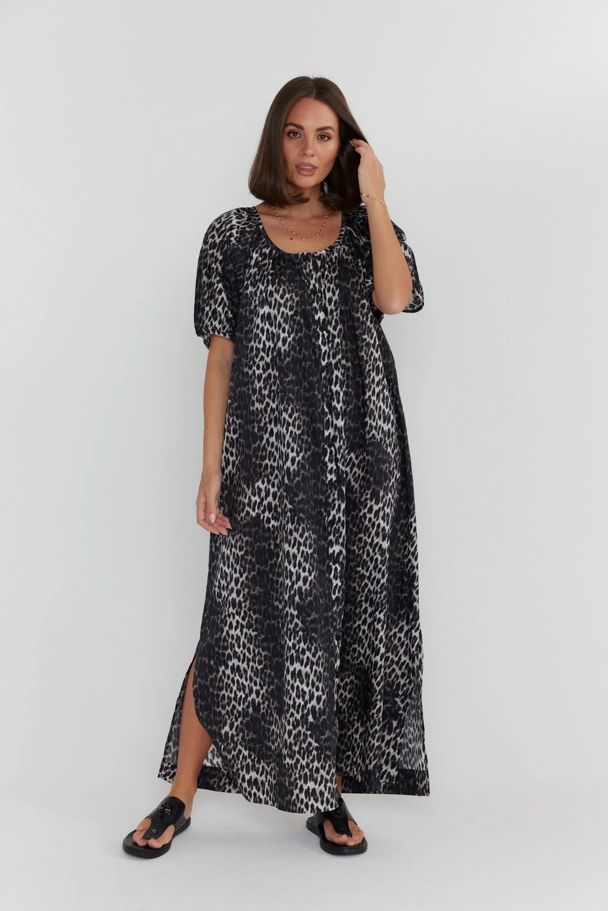 BAYLEE Dress Leopard - Image 5