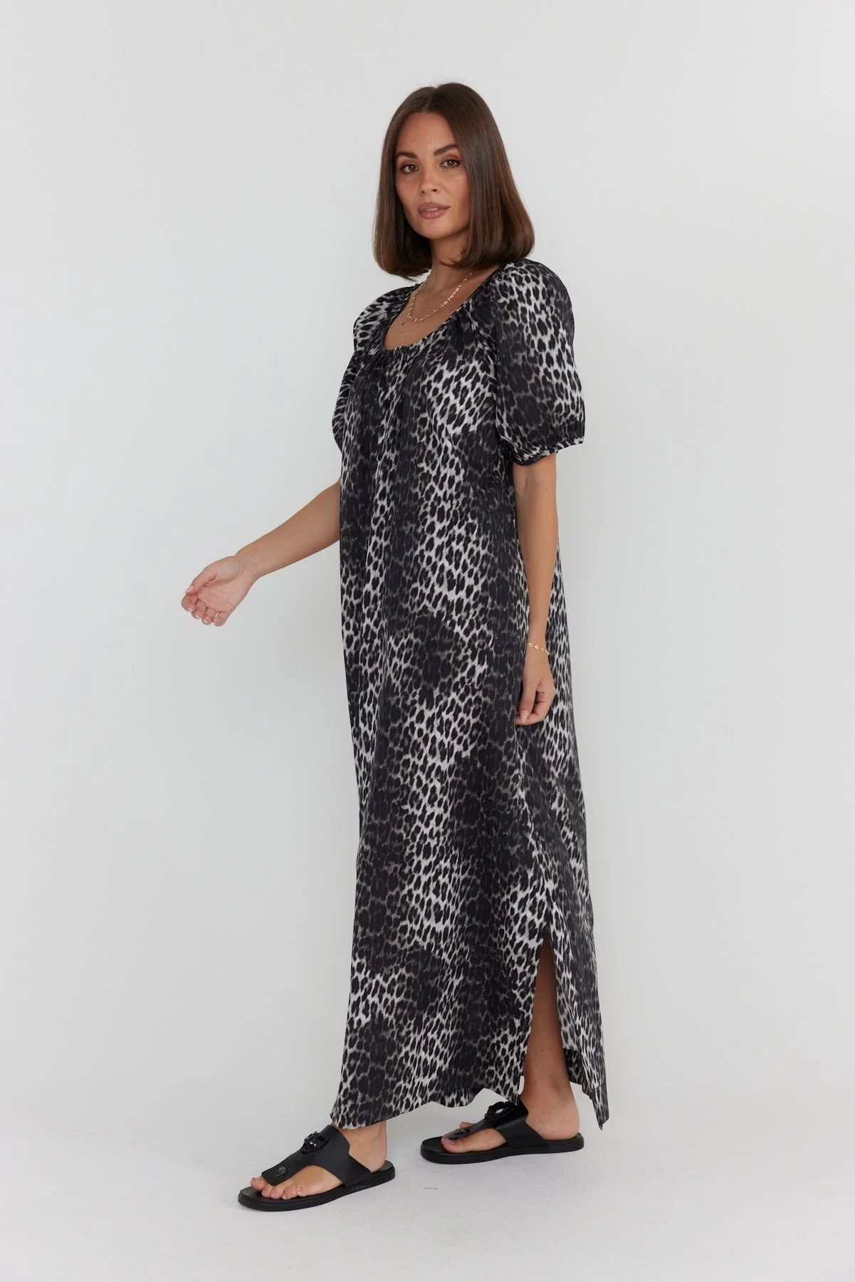 BAYLEE Dress Leopard - Image 7