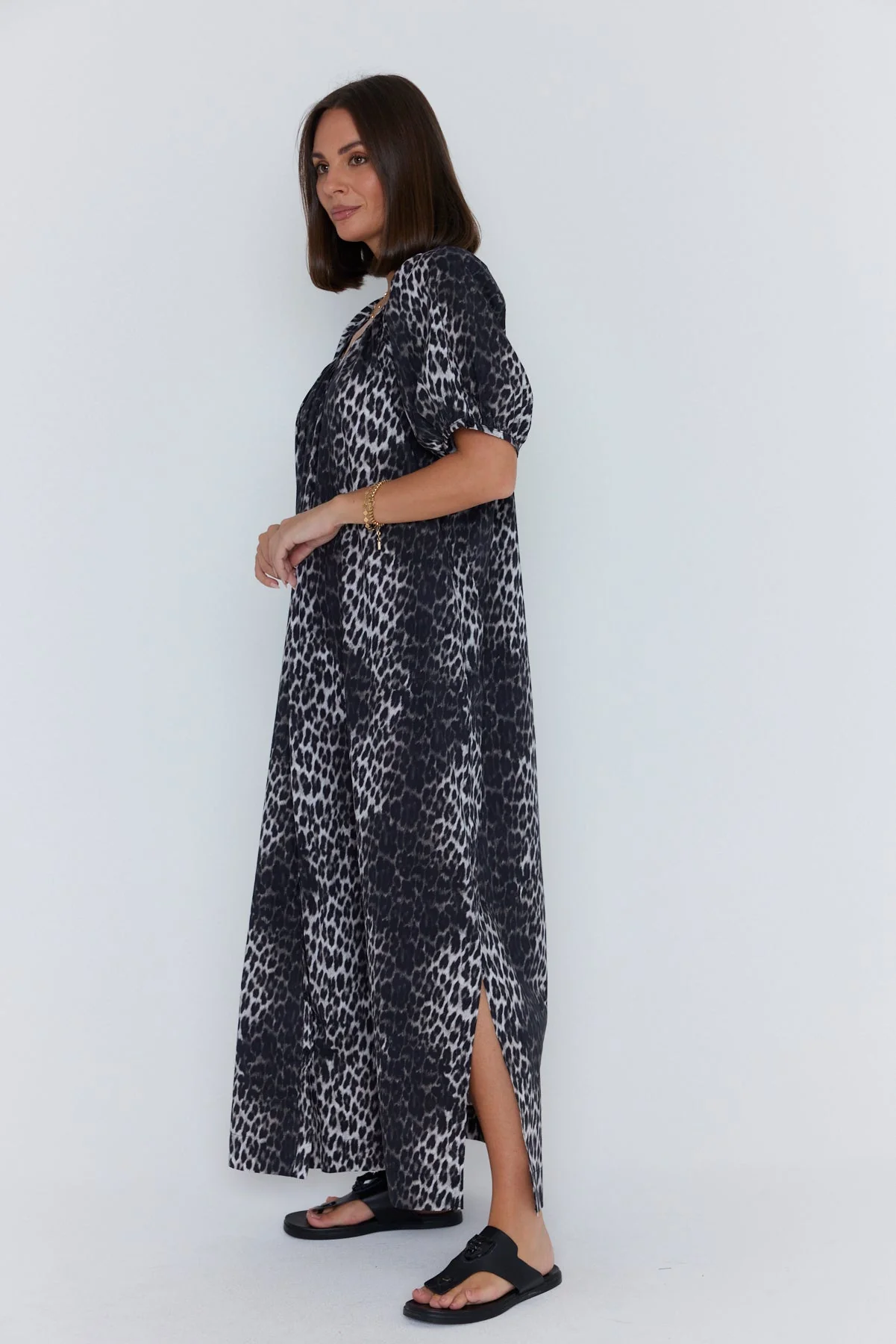 BAYLEE Dress Leopard - Image 9
