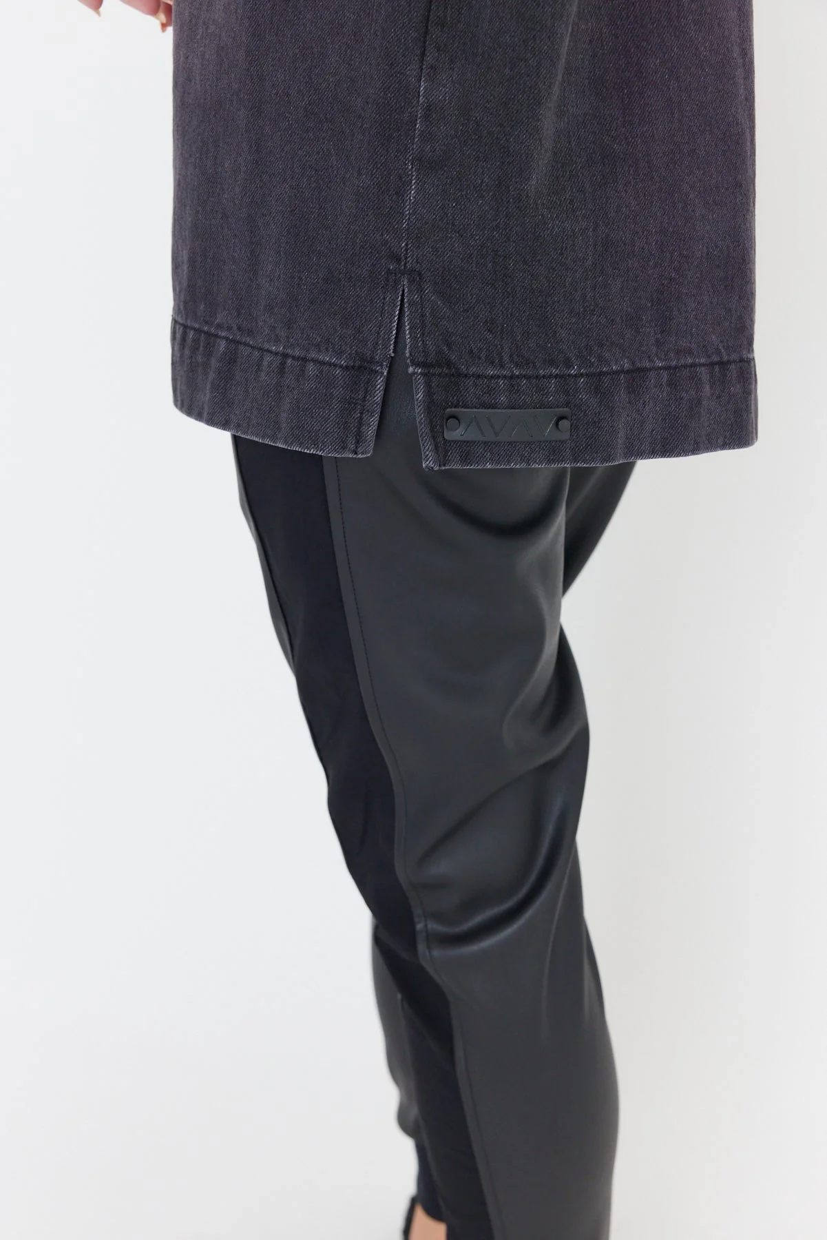 BECKHAM Shirt Black Denim - Image 11