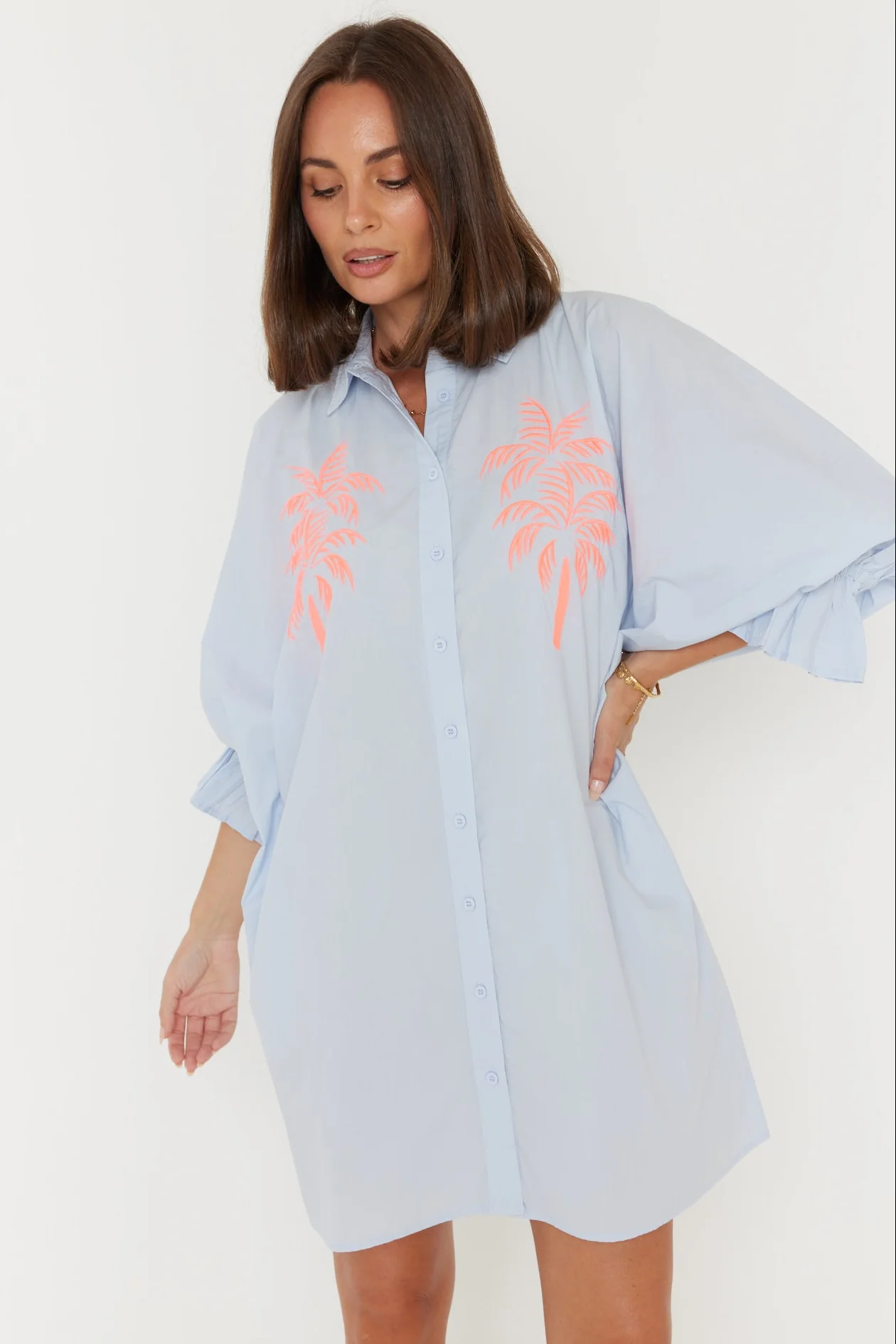 BENTLEY Dress Light Blue - Image 6