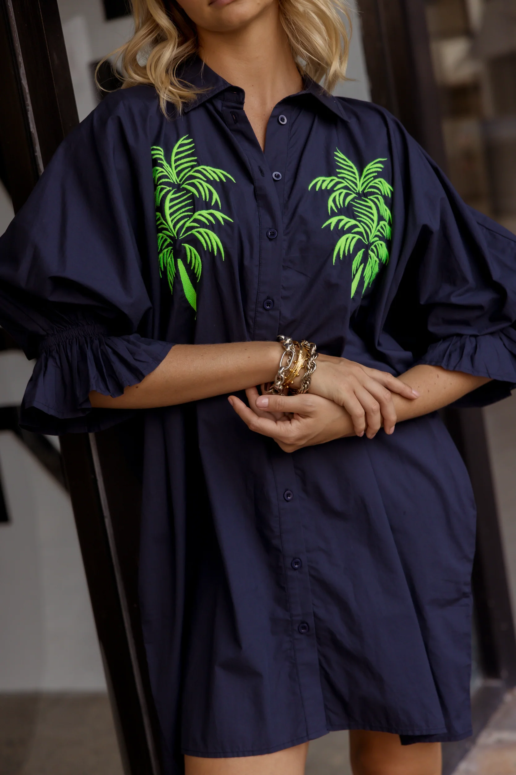 BENTLEY Dress Navy - Image 2