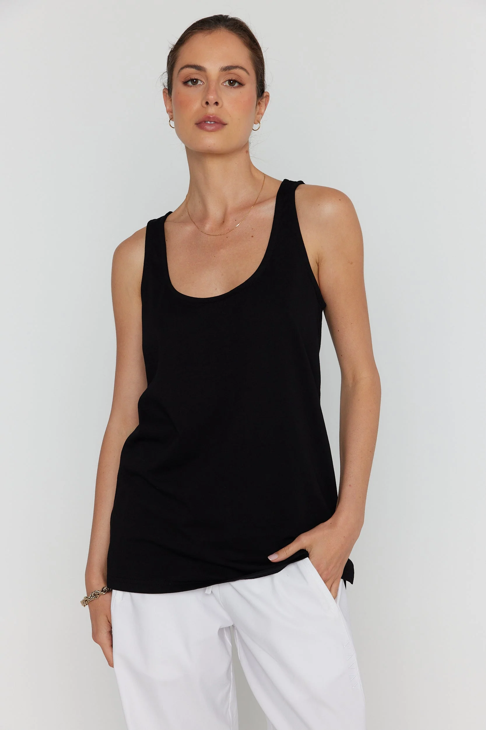 CAMSON Singlet Black - Image 6