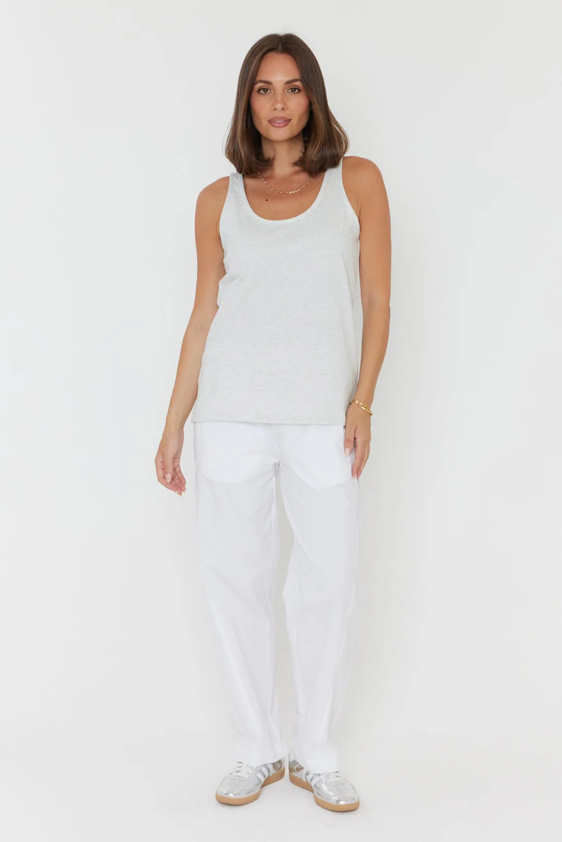 CAMSON Singlet Grey Marle - Image 3