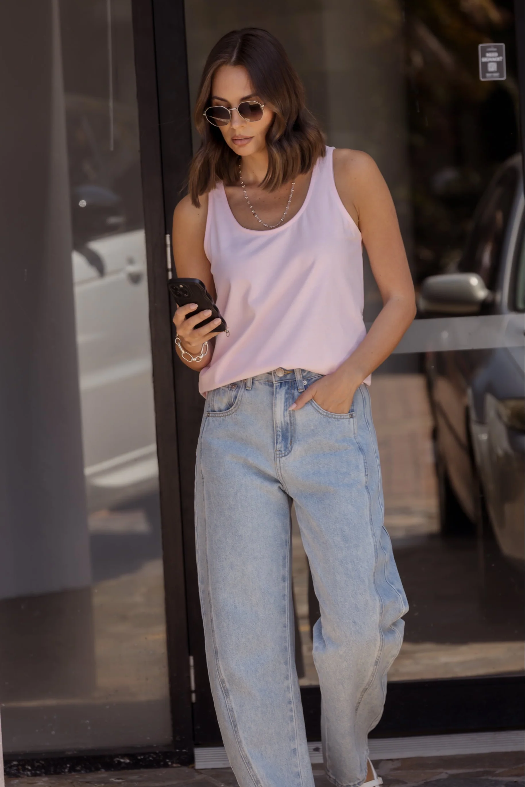 CAMSON Singlet Light Pink - Image 3