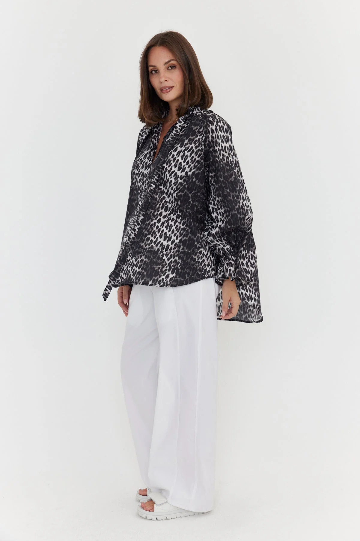 DANILL Blouse Leopard Print - Image 8