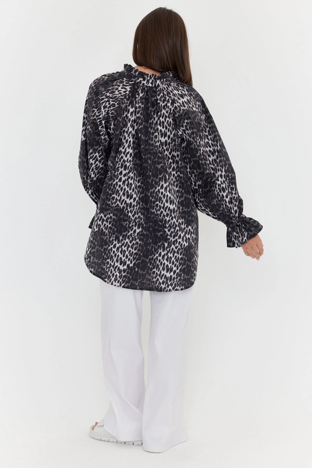 DANILL Blouse Leopard Print - Image 9
