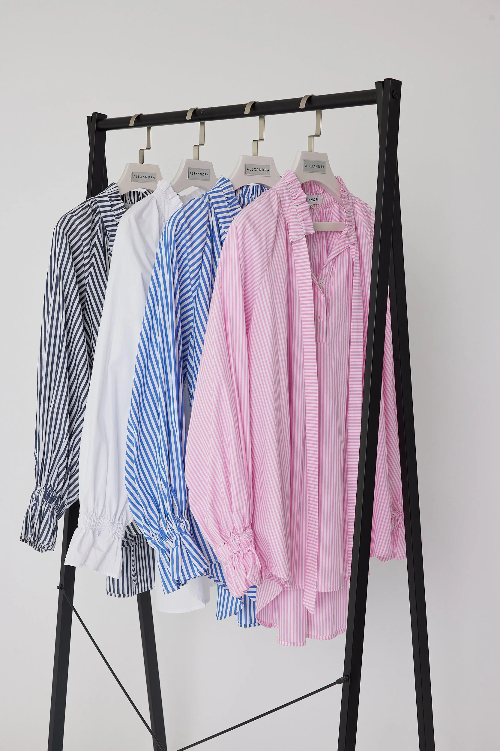 DANILL Blouse Navy Stripe - Image 6