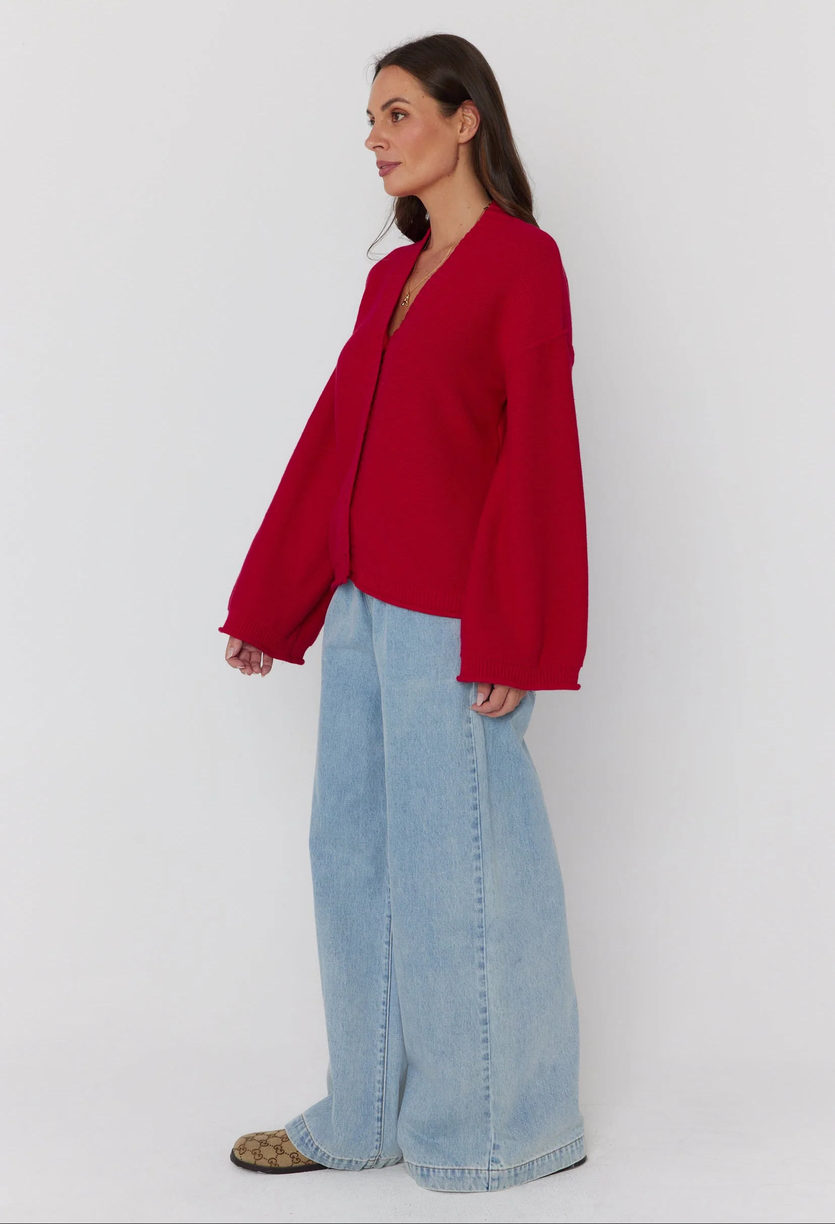DANTE Cardigan Red - Image 10