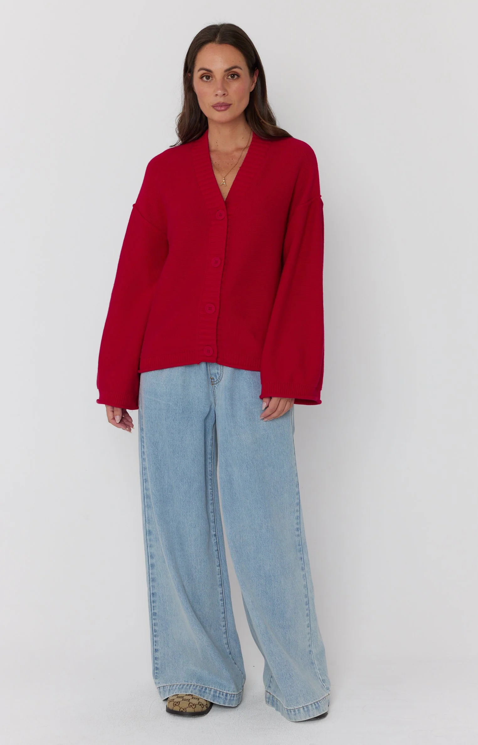 DANTE Cardigan Red - Image 6