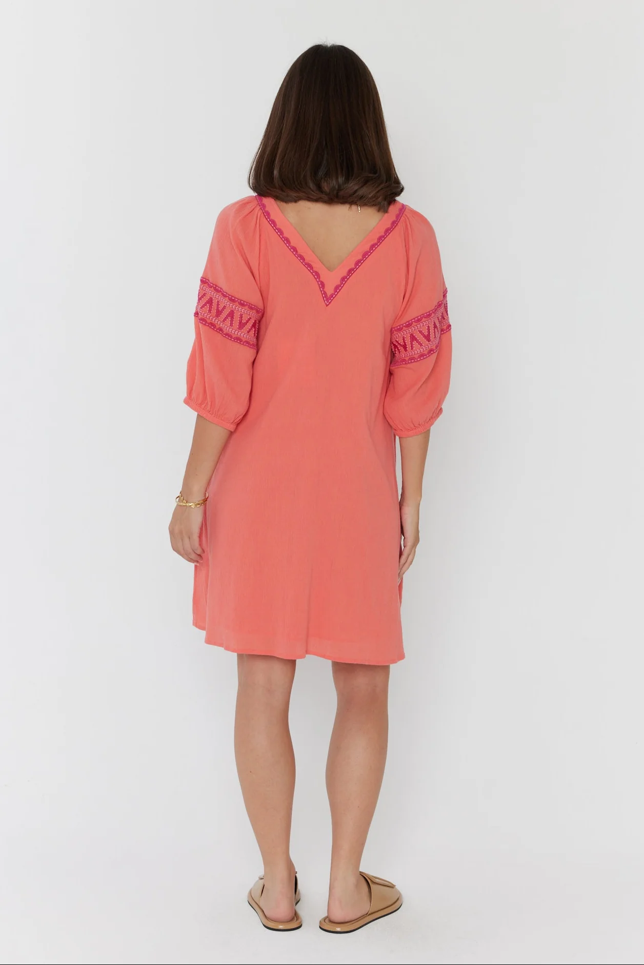 DARCY Dress Coral - Image 13