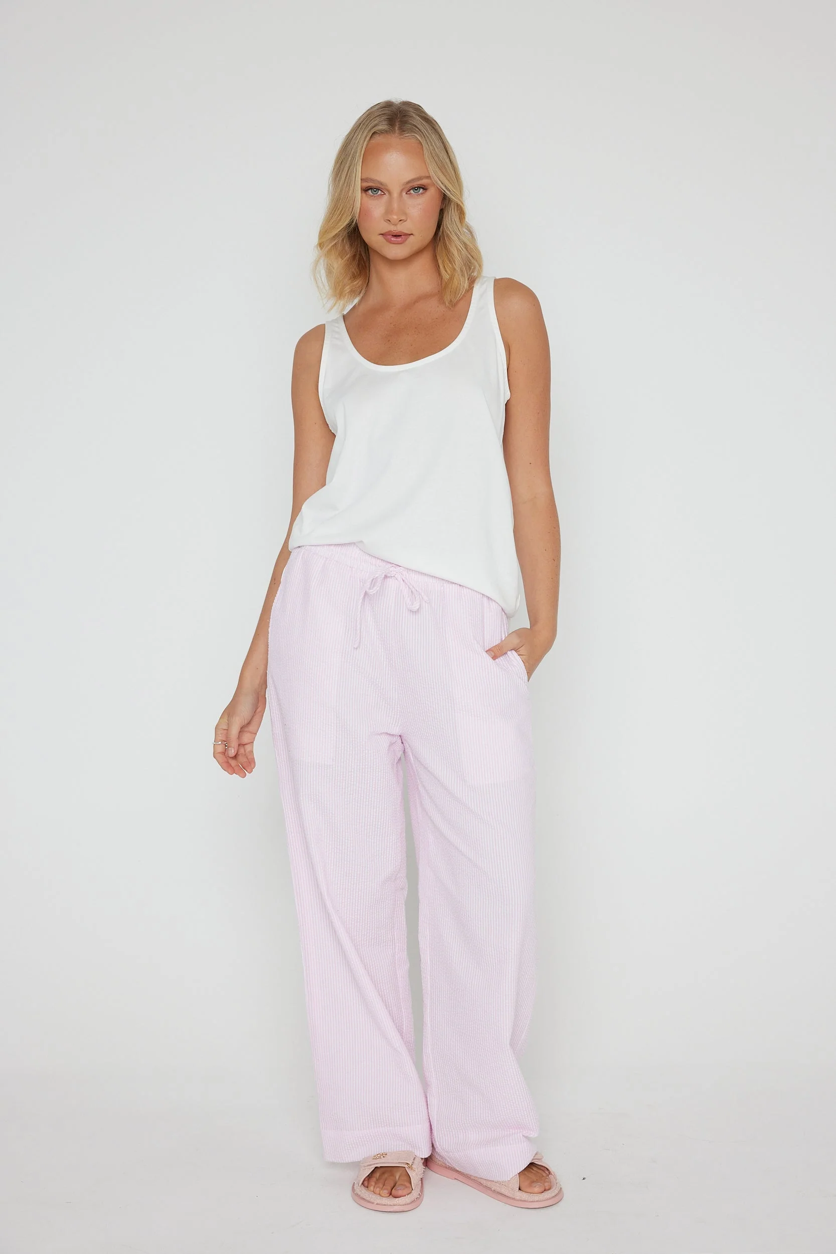 DENIS Pants Pink Stripe - Image 5