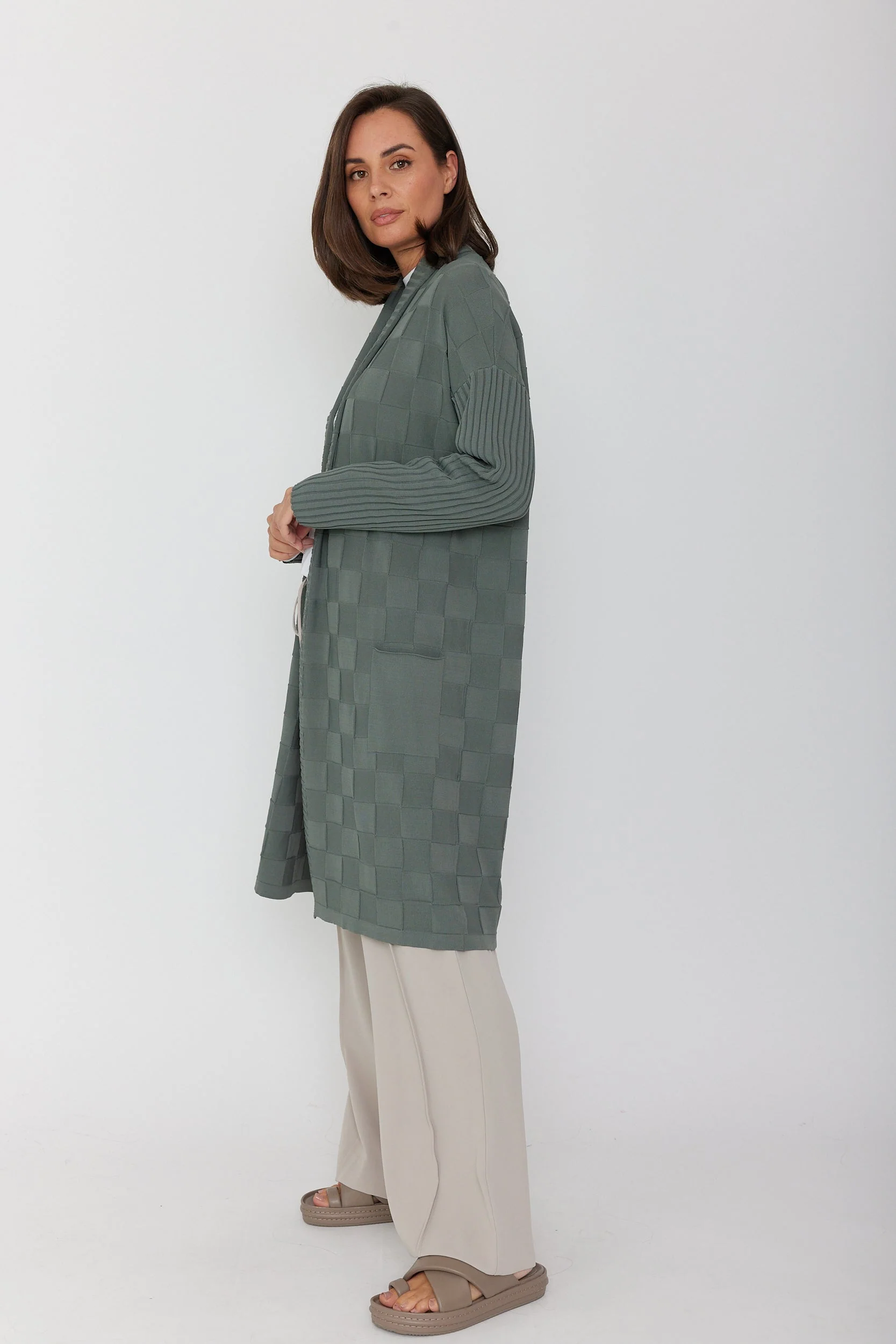 ELIZUS Cardigan Hunter Green - Image 10