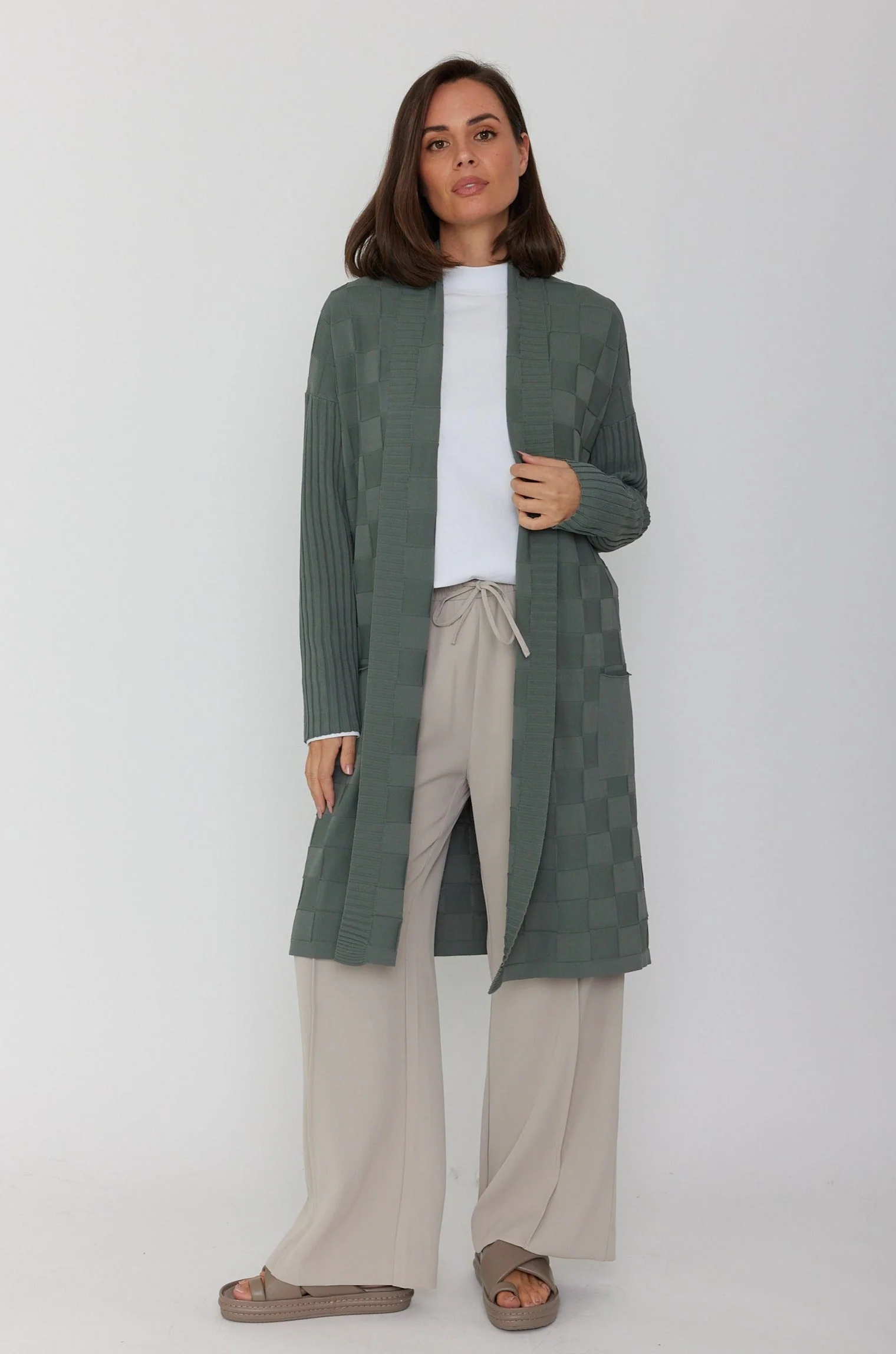 ELIZUS Cardigan Hunter Green - Image 5