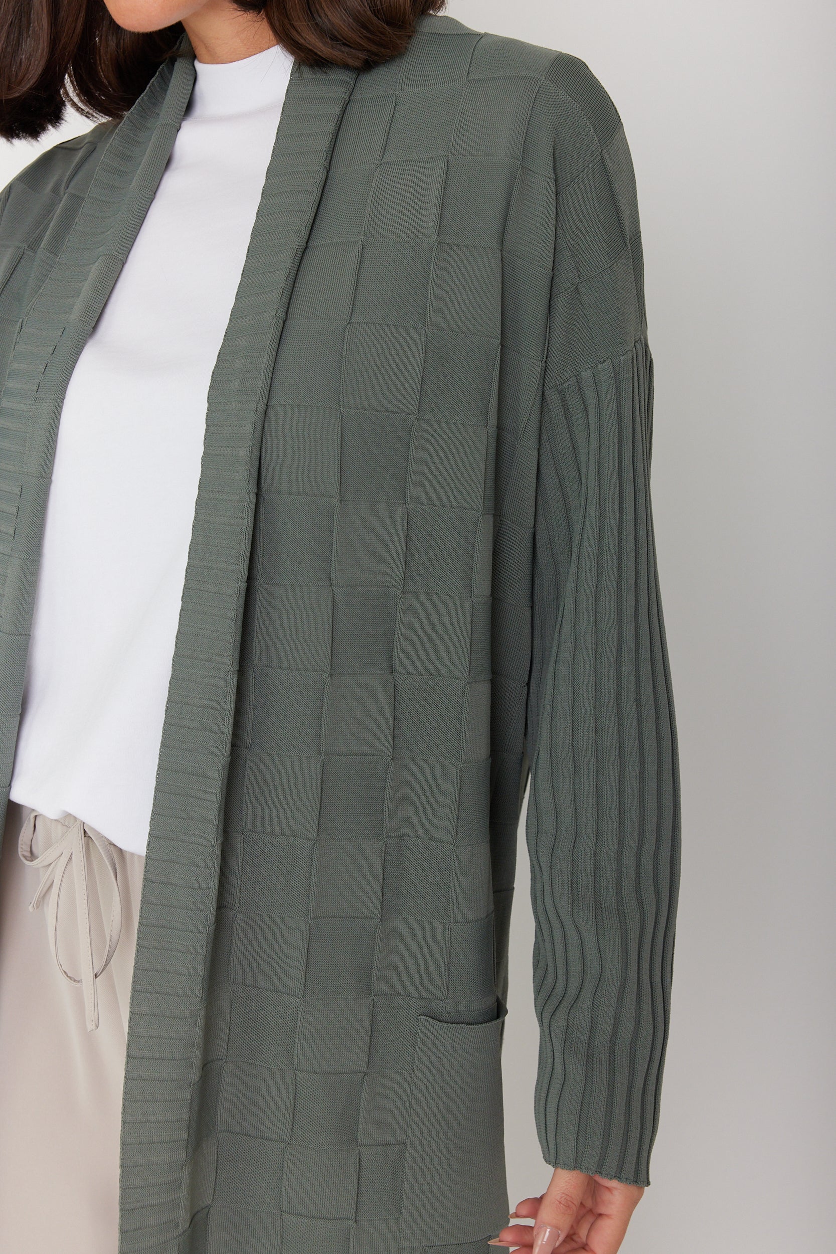 ELIZUS Cardigan Hunter Green - Image 7