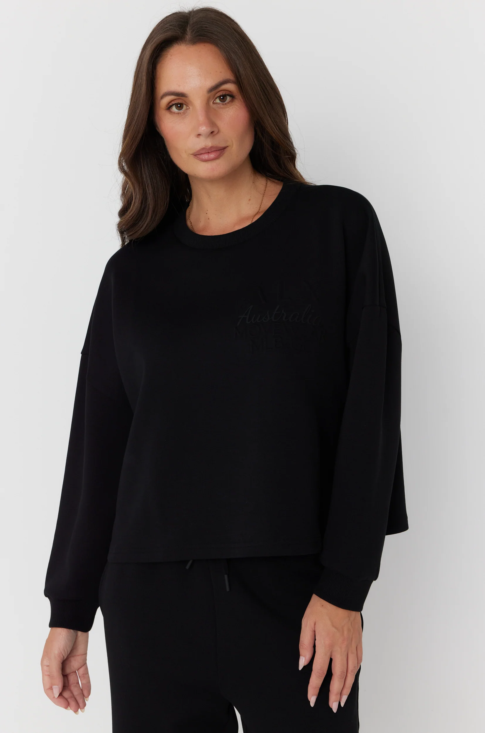 EMBY Long Sleeve Top Black - Image 6
