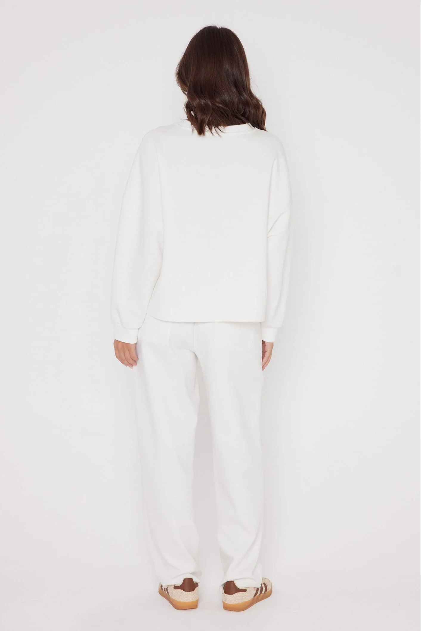 EMBY Long Sleeve Top White - Image 10