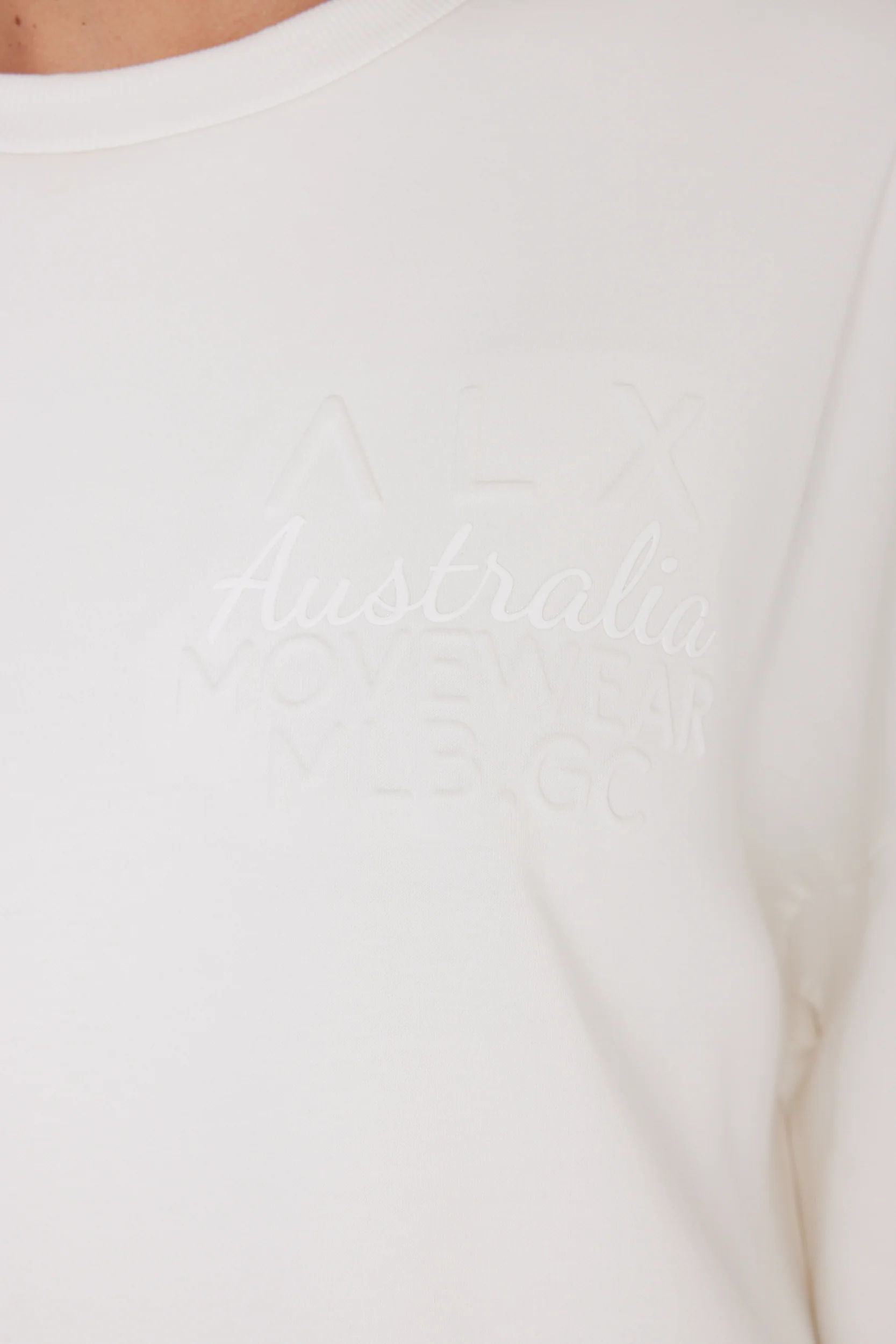 EMBY Long Sleeve Top White - Image 8