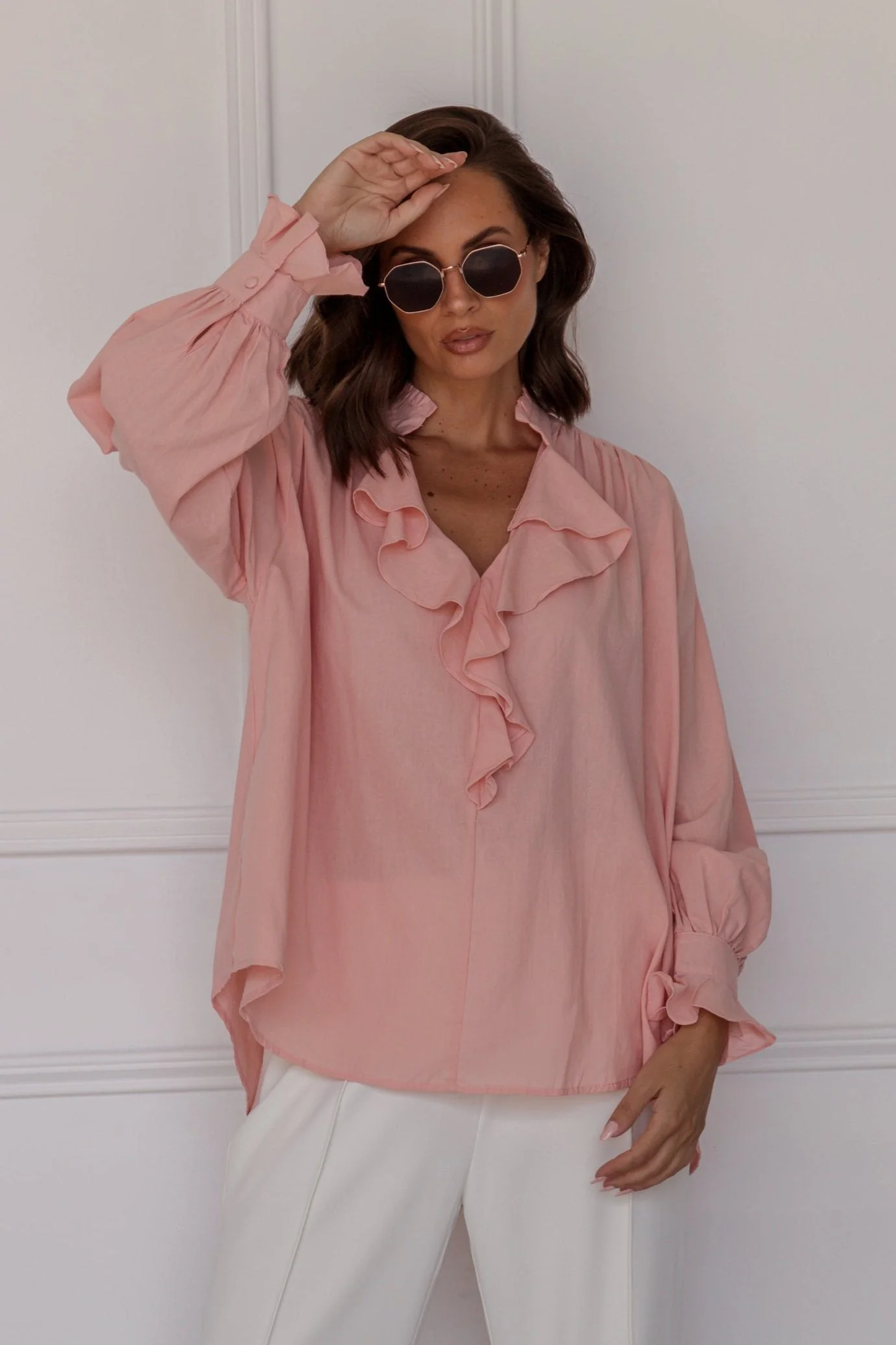 EQUINOX Blouse Peach
