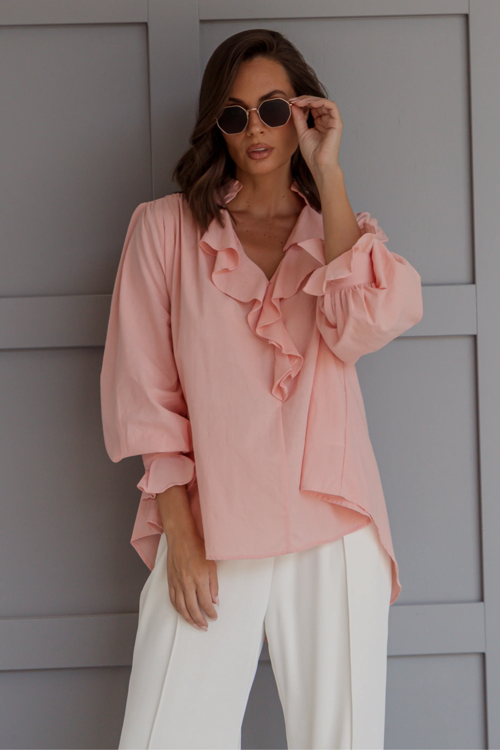 EQUINOX Blouse Peach - Image 2