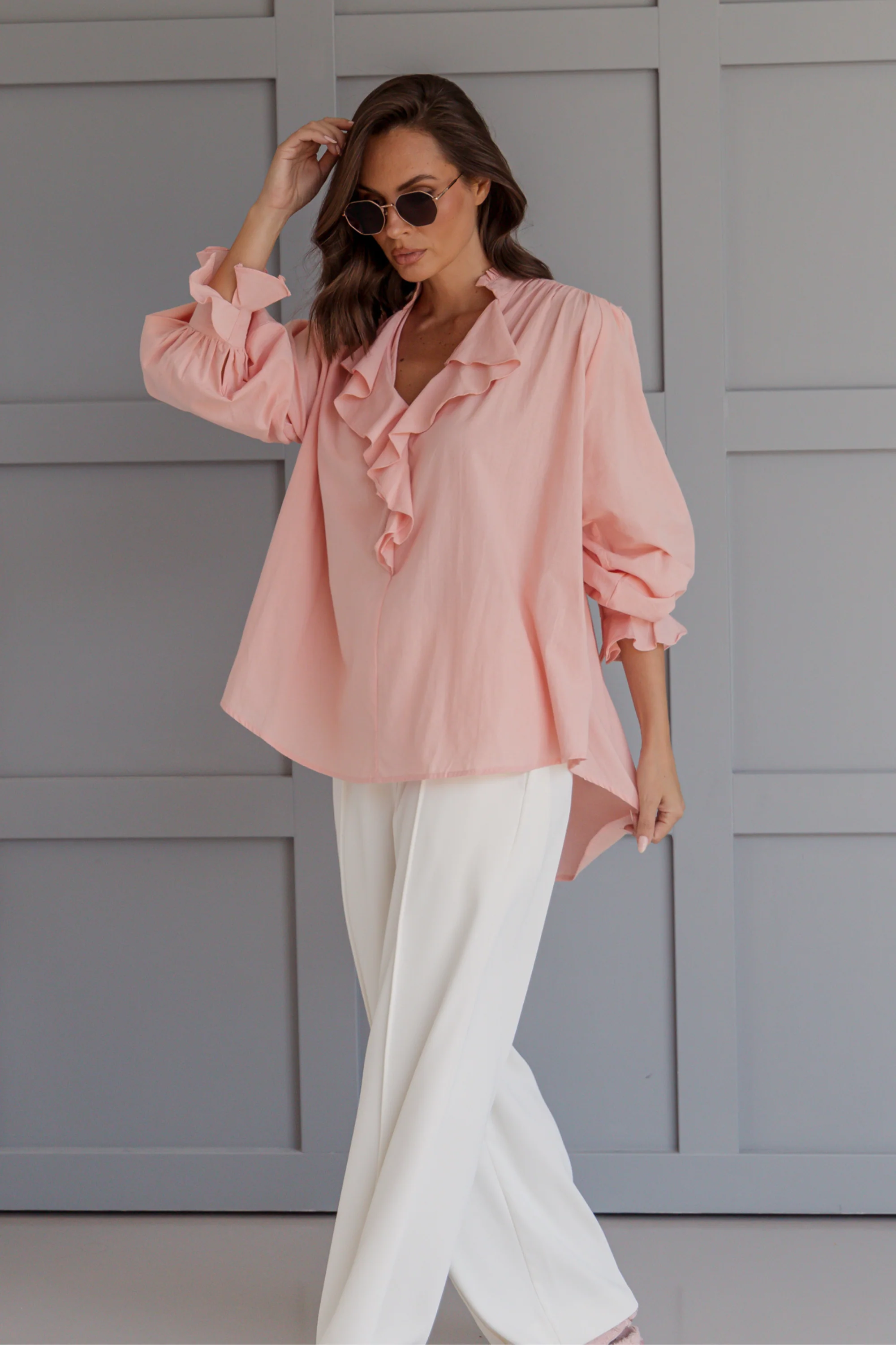 EQUINOX Blouse Peach - Image 3