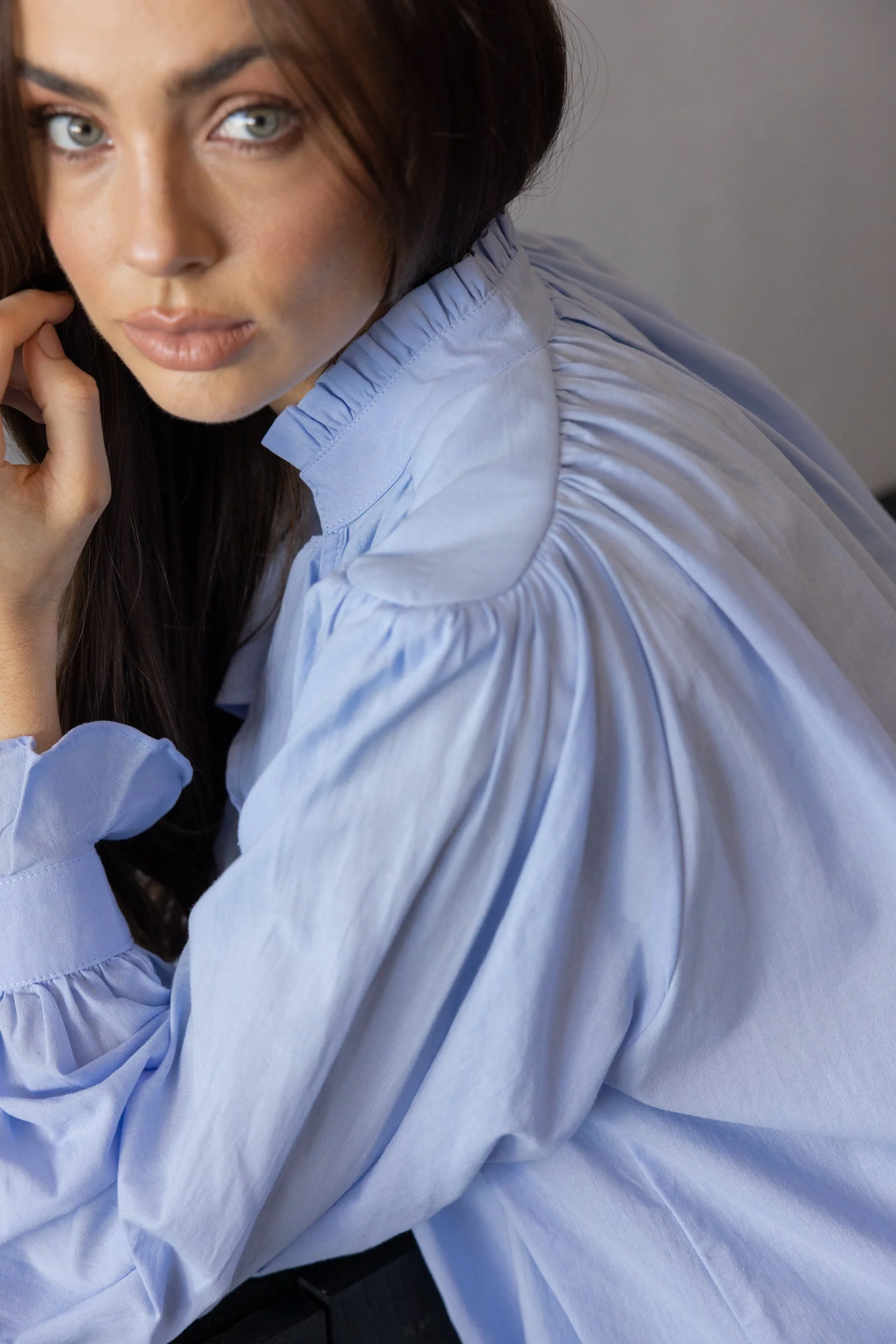 EQUINOX Blouse Sky Blue - Image 3