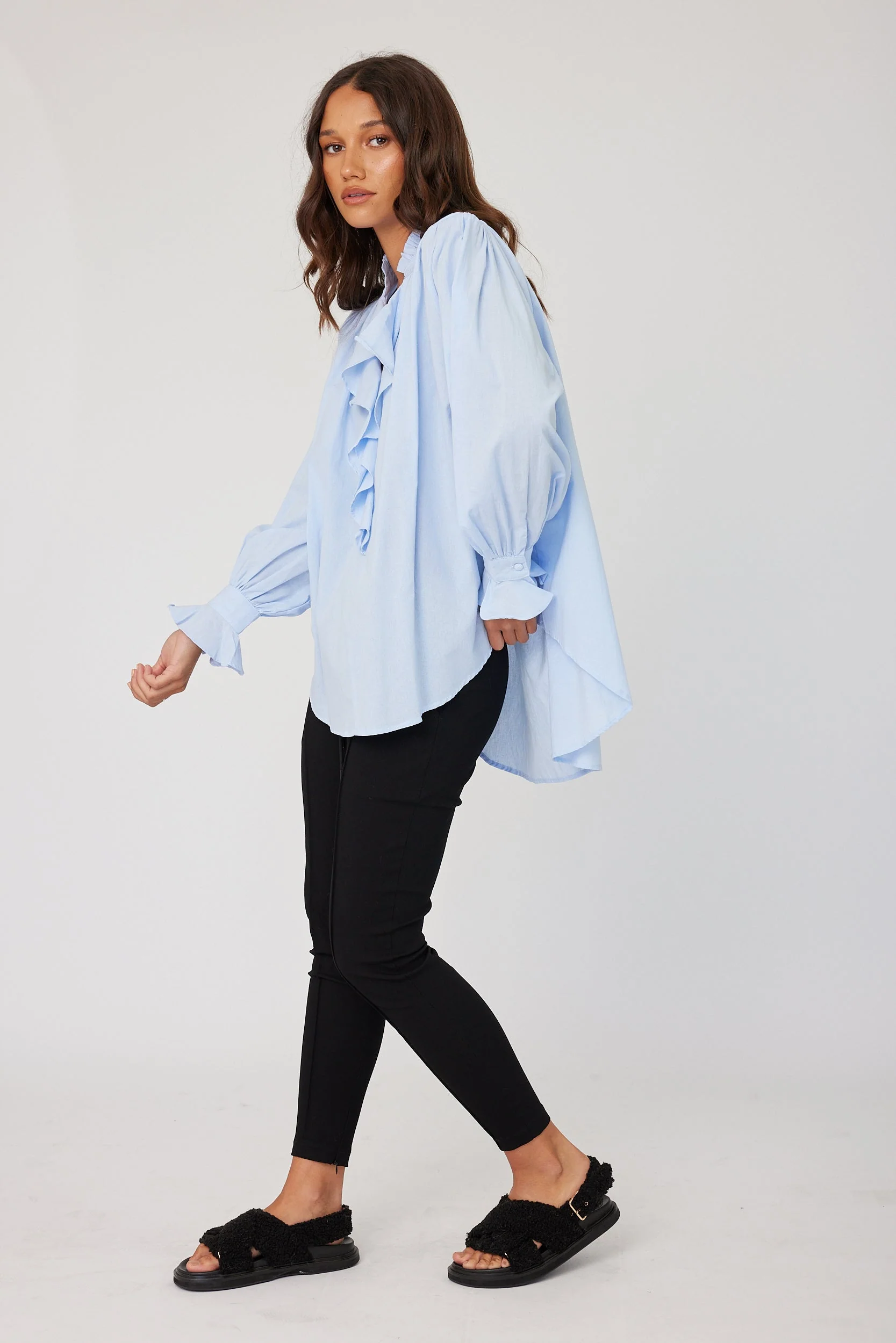 EQUINOX Blouse Sky Blue - Image 7