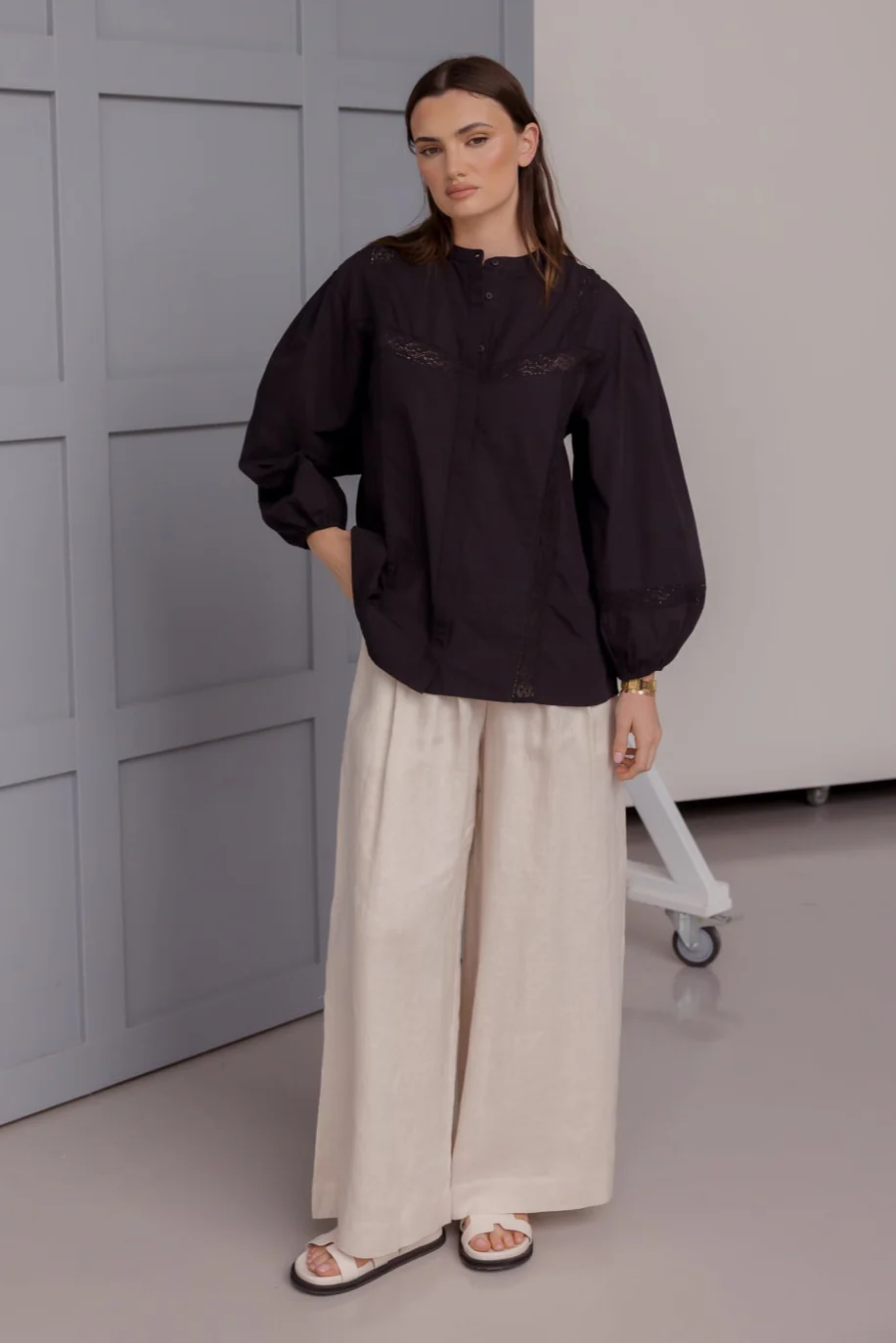 EVERETT Blouse Black - Image 5