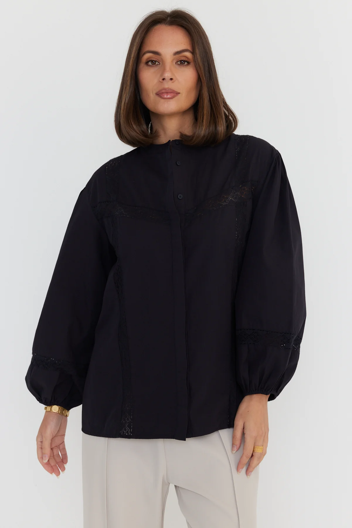 EVERETT Blouse Black - Image 6