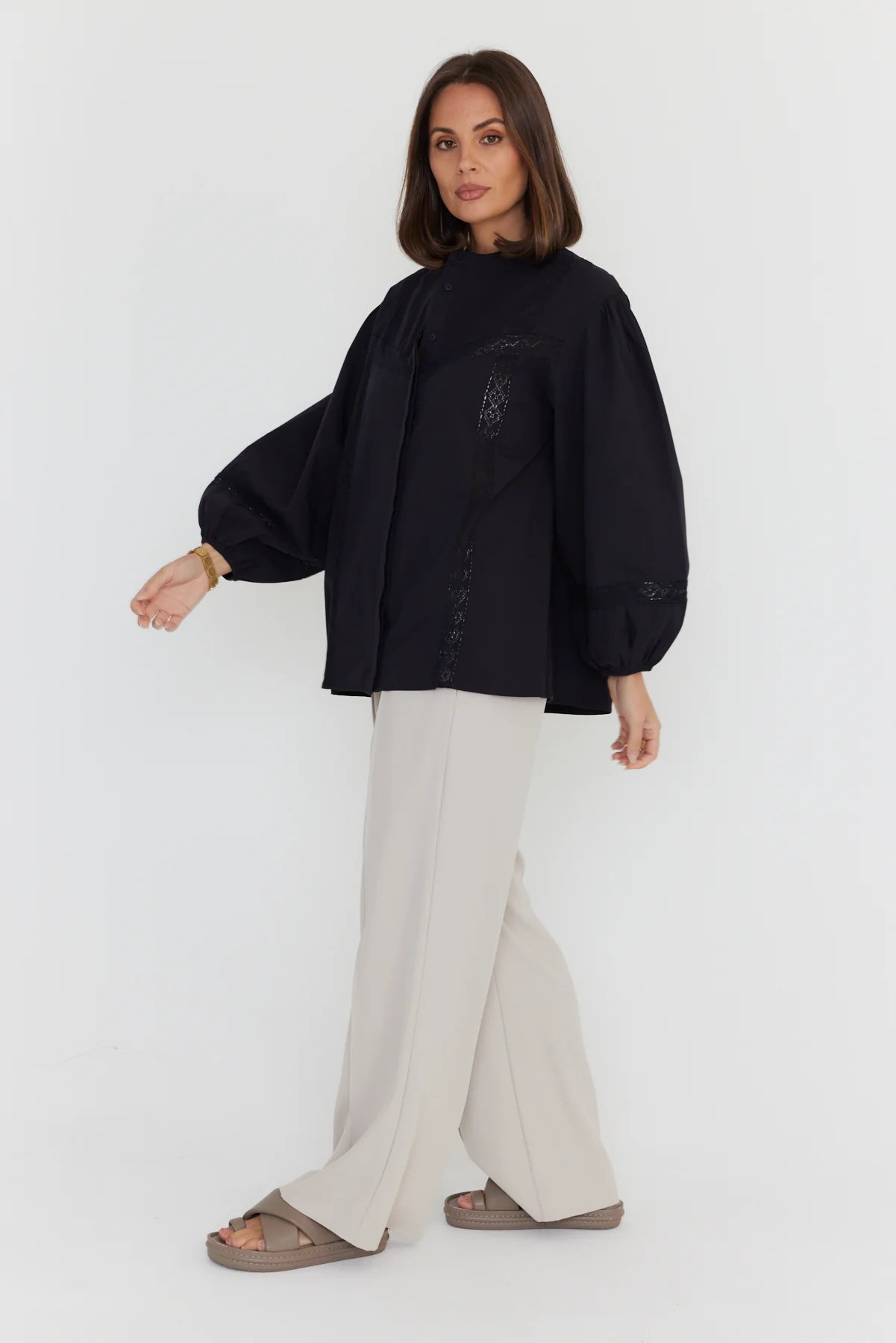 EVERETT Blouse Black - Image 9
