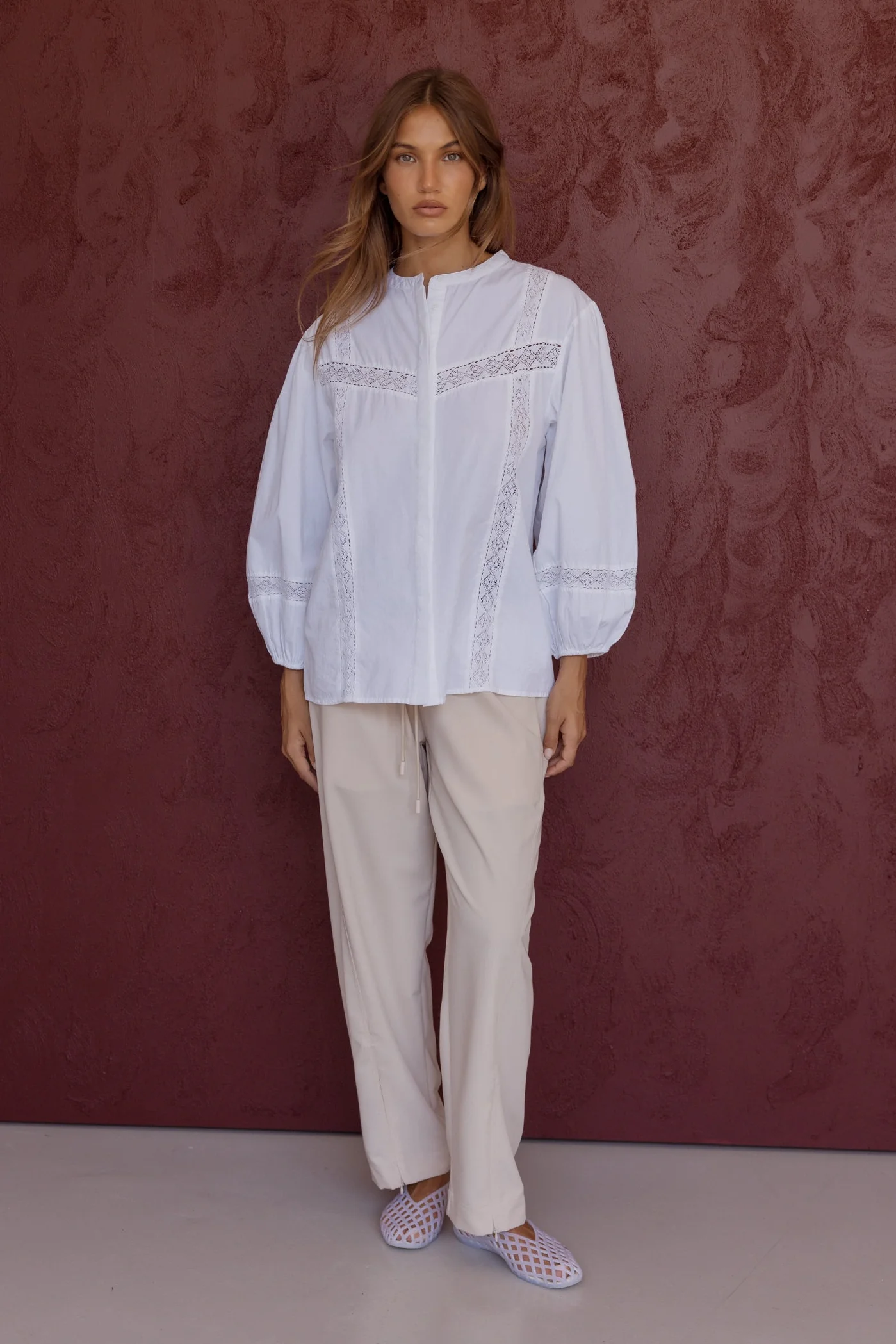 EVERETT Blouse White - Image 2