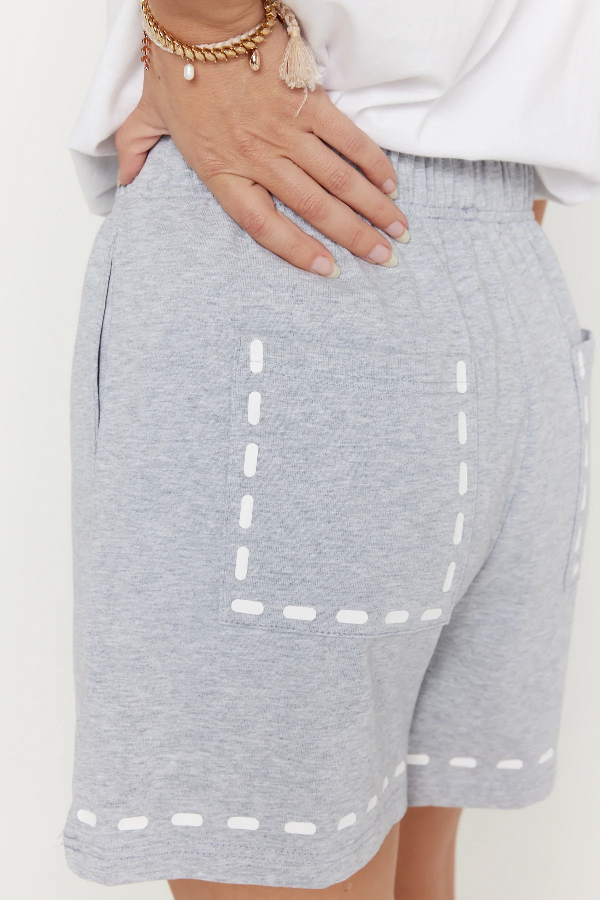 GOK Shorts Grey - Image 10
