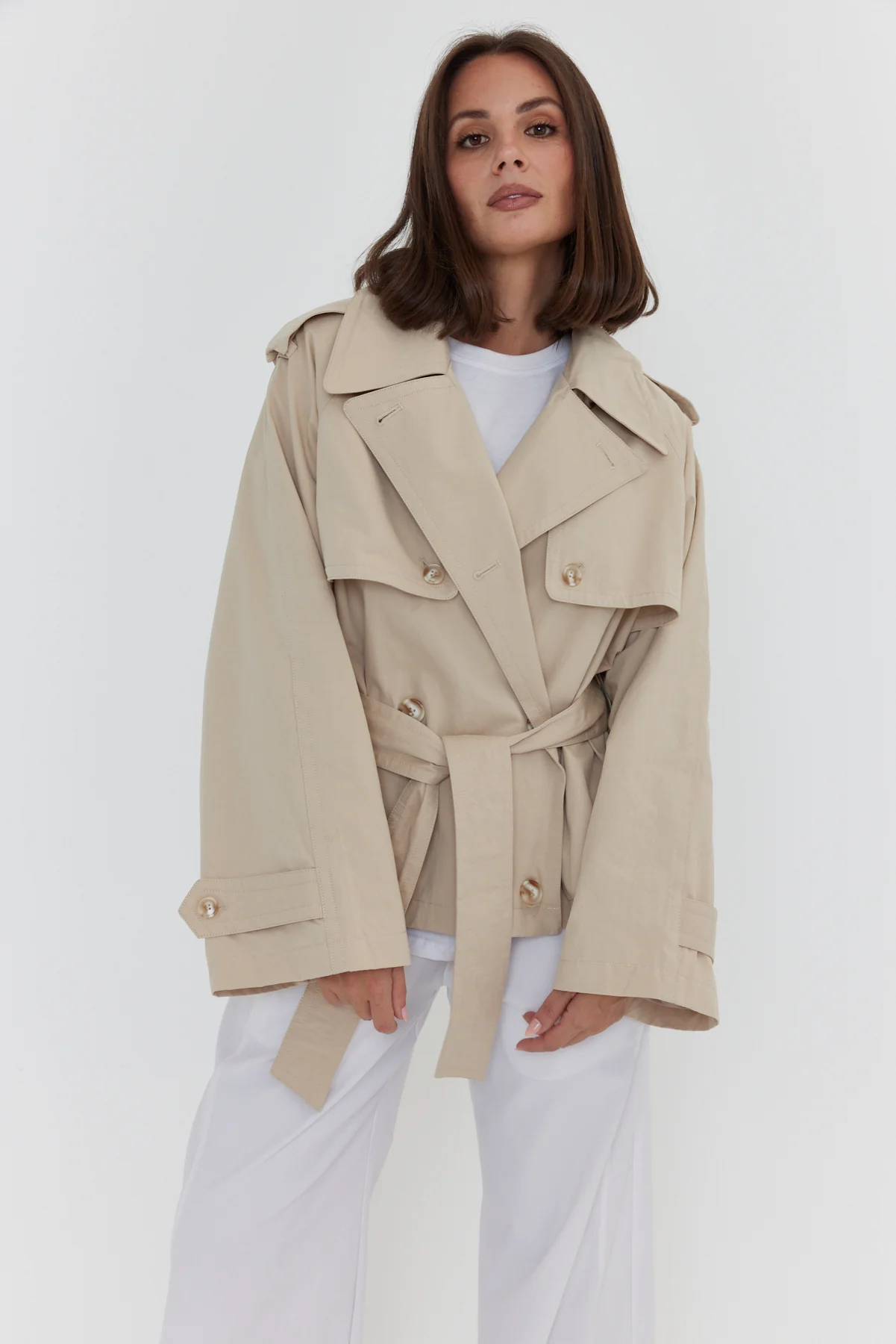 GRETA Jacket Beige - Image 11