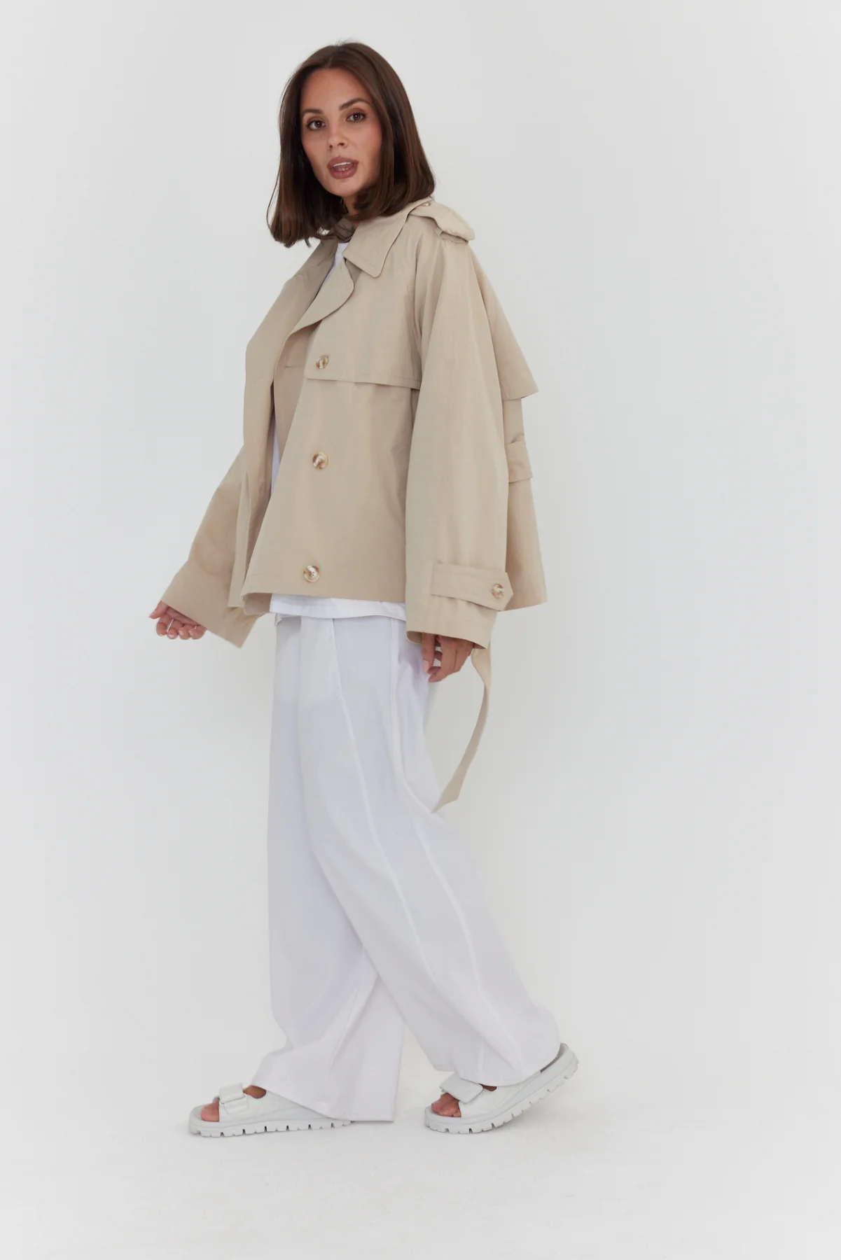 GRETA Jacket Beige - Image 13