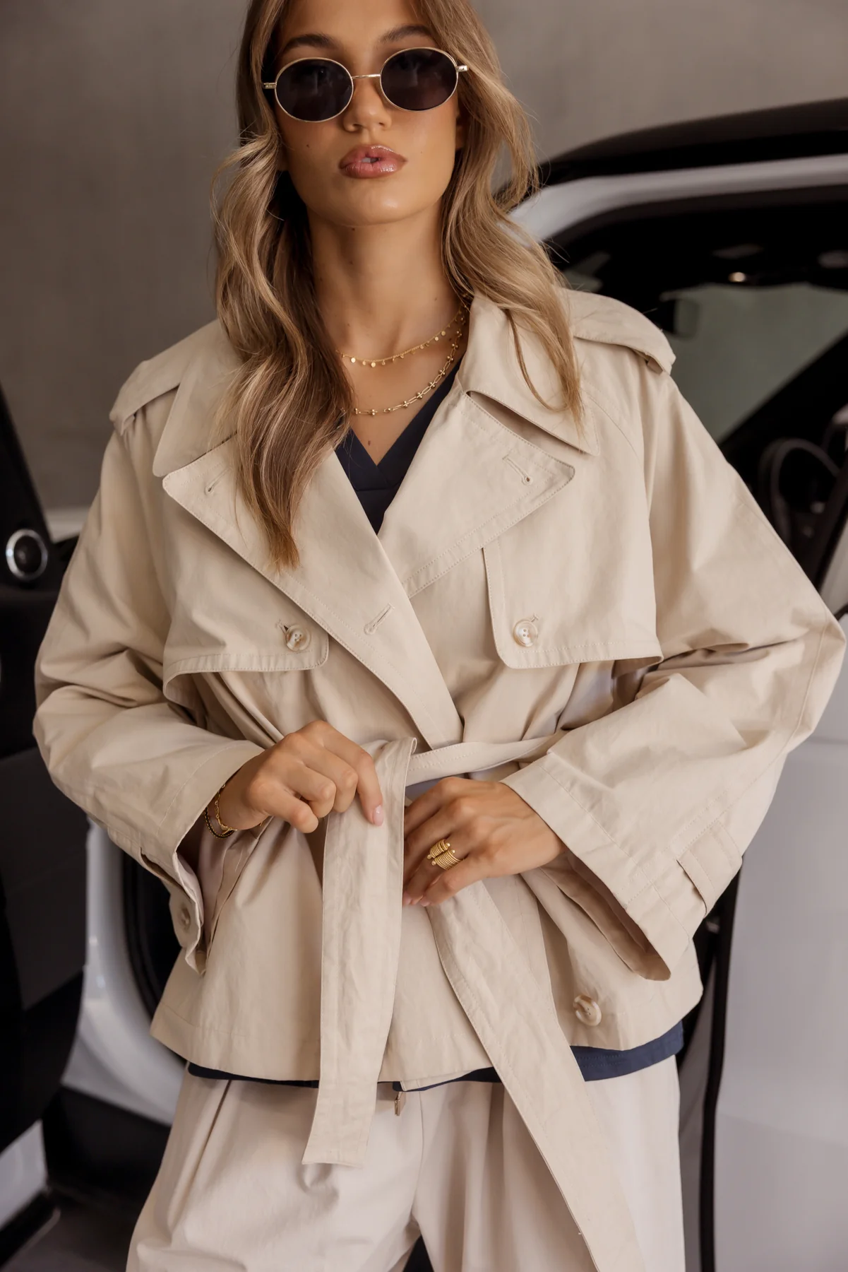 GRETA Jacket Beige - Image 5