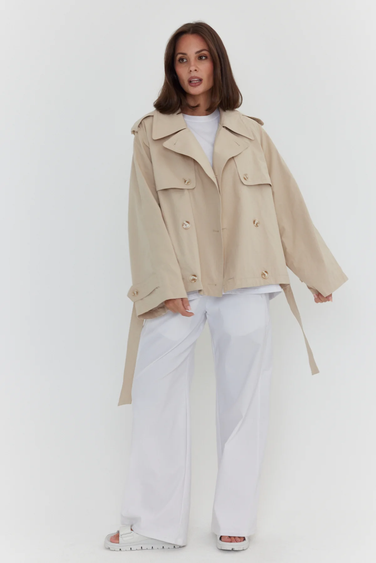 GRETA Jacket Beige - Image 7